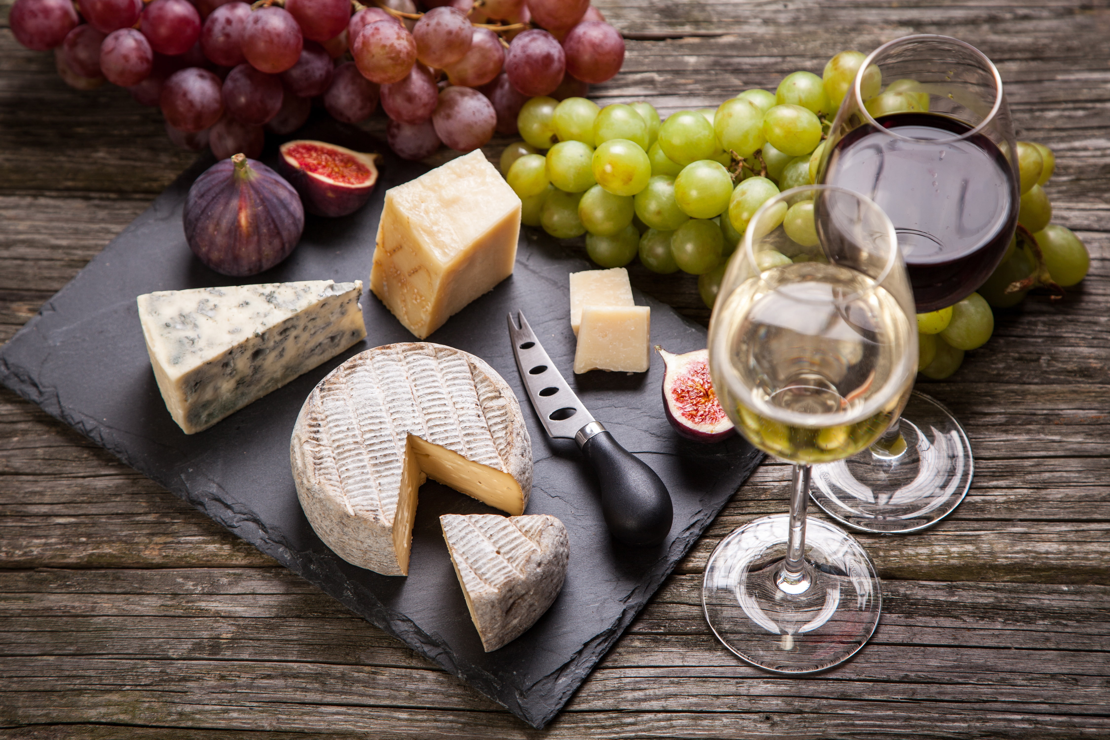 Fig, 4K, Fruit, Cheese, Glass, Grapes, Wine, Still Life, Food, HD Wallpaper