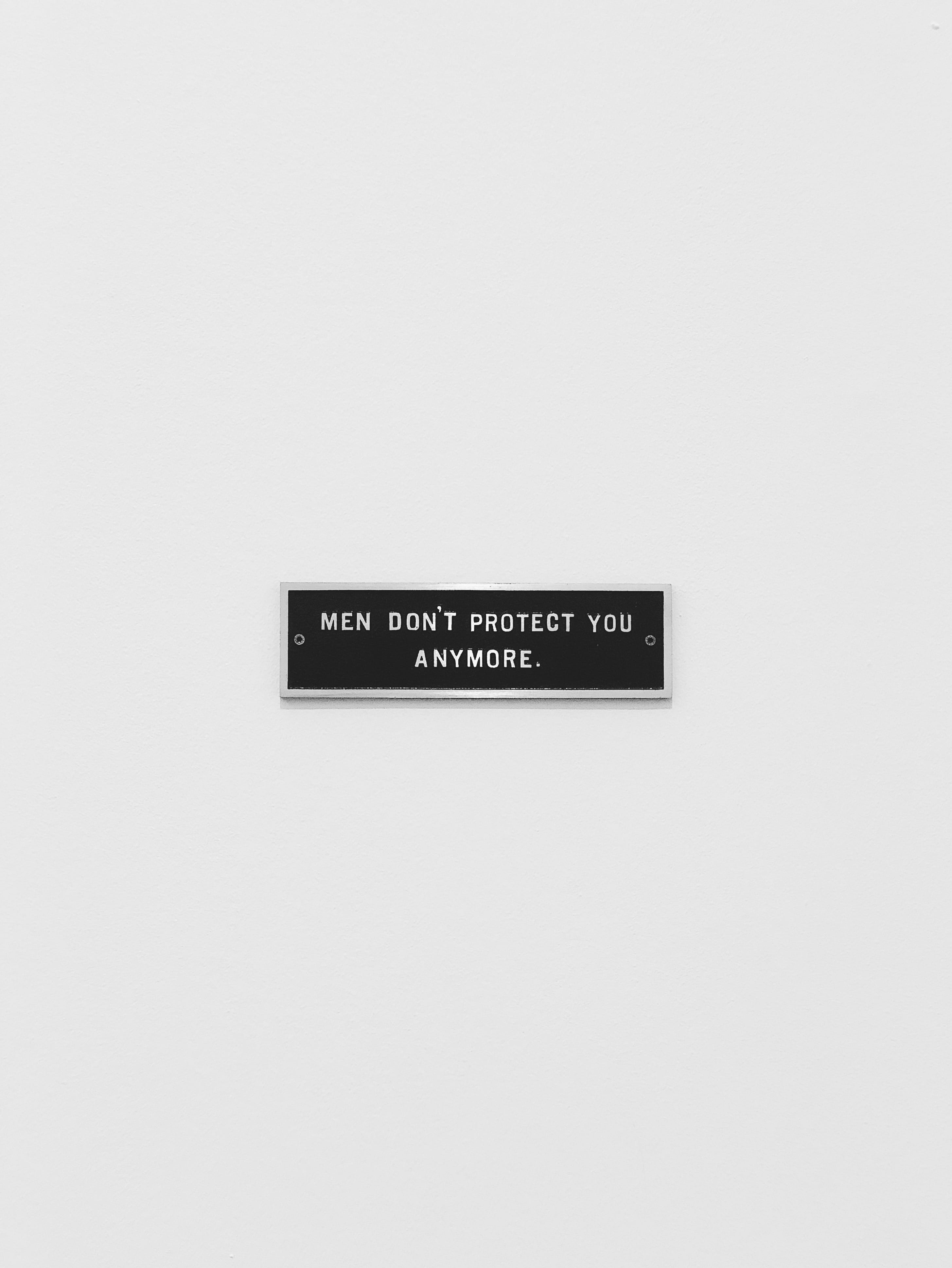 entrance, communication, no people, text, healthcare and medicine, don, anymore, message, white background, men, leaving, close-up, western script, studio shot, Phone HD Wallpaper