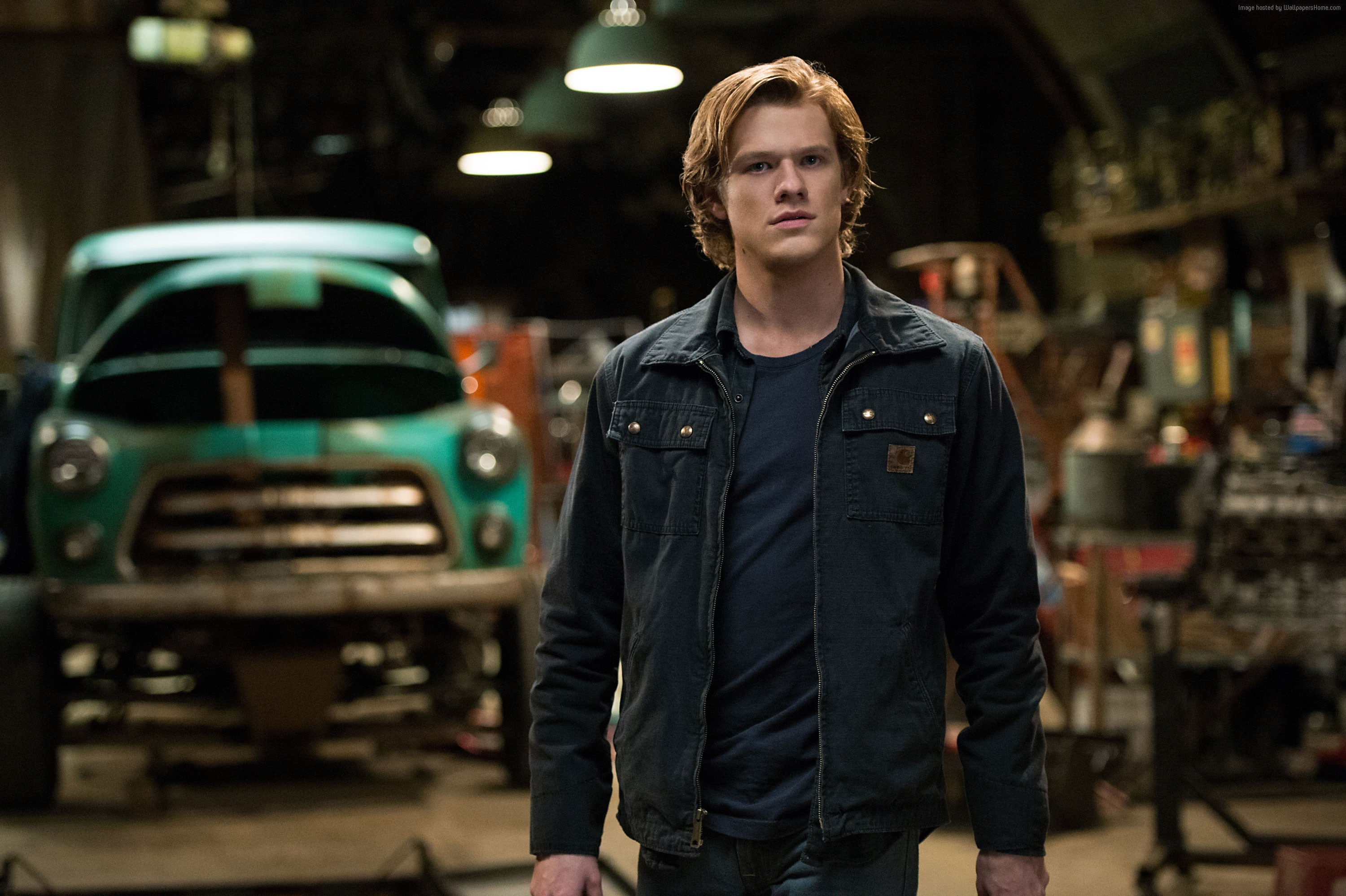 Monster Trucks, Lucas Till, 2K, best movies, HD Wallpaper