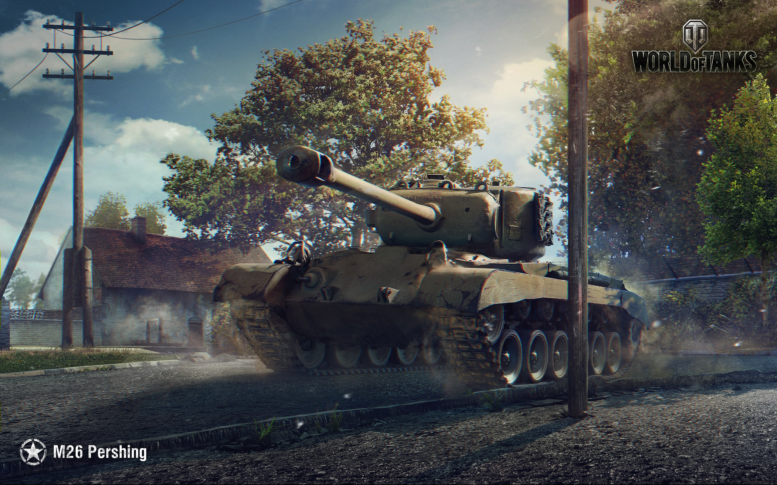 M26 Pershing, 2K, WoT, World Of Tanks, Wargaming Net, HD Wallpaper