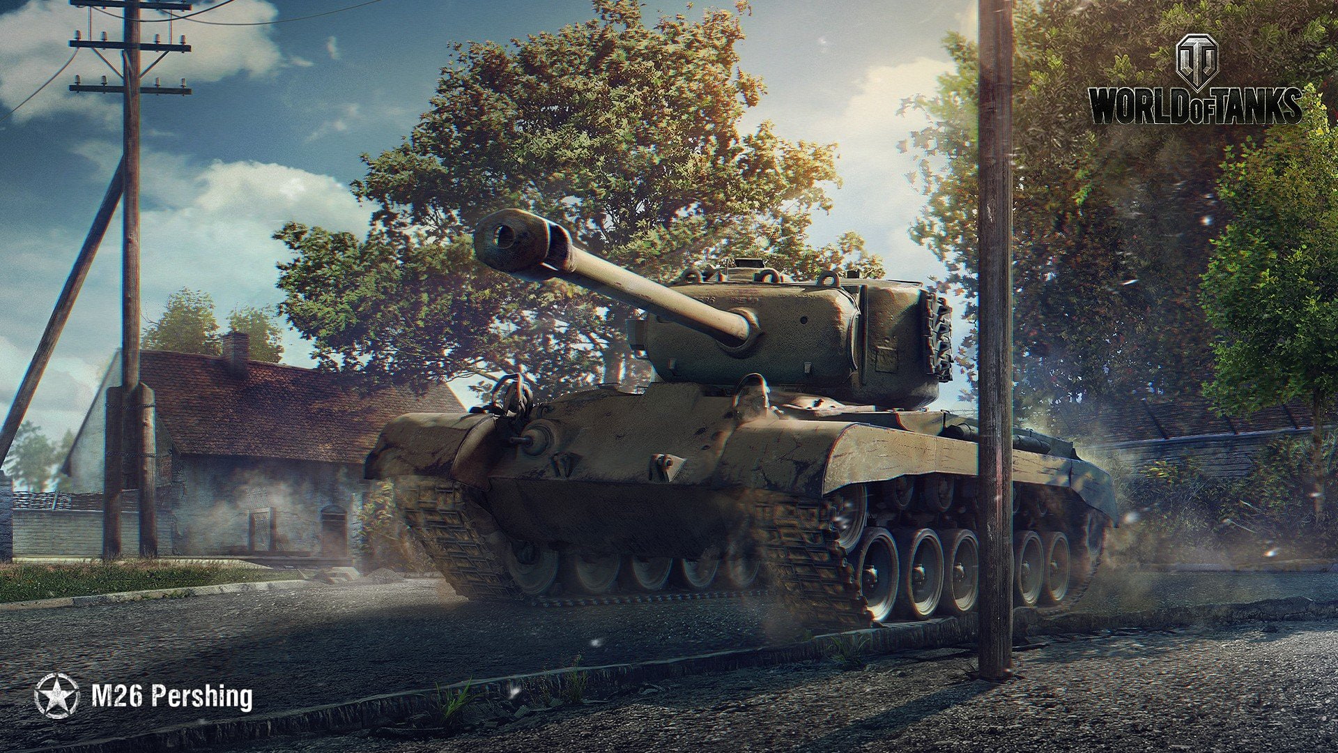M26 Pershing, Wargaming, World Of Tanks, 1080P, HD Wallpaper