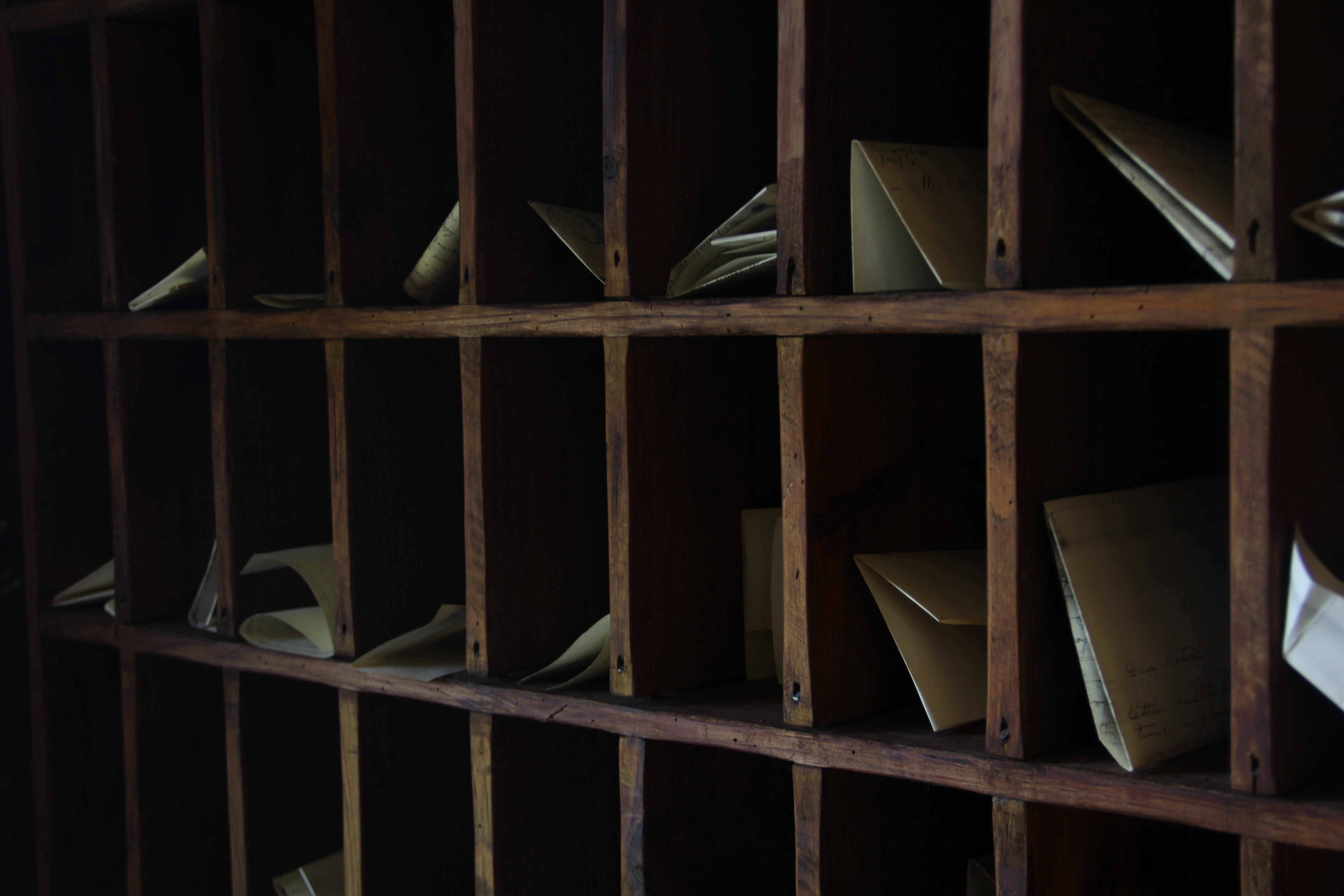 metal, pattern, wood, order, wooden, grey, brown, locker, prison, large group of objects, space, plate rack, crypt, side by side, arrangement, shelf, 5K, HD Wallpaper