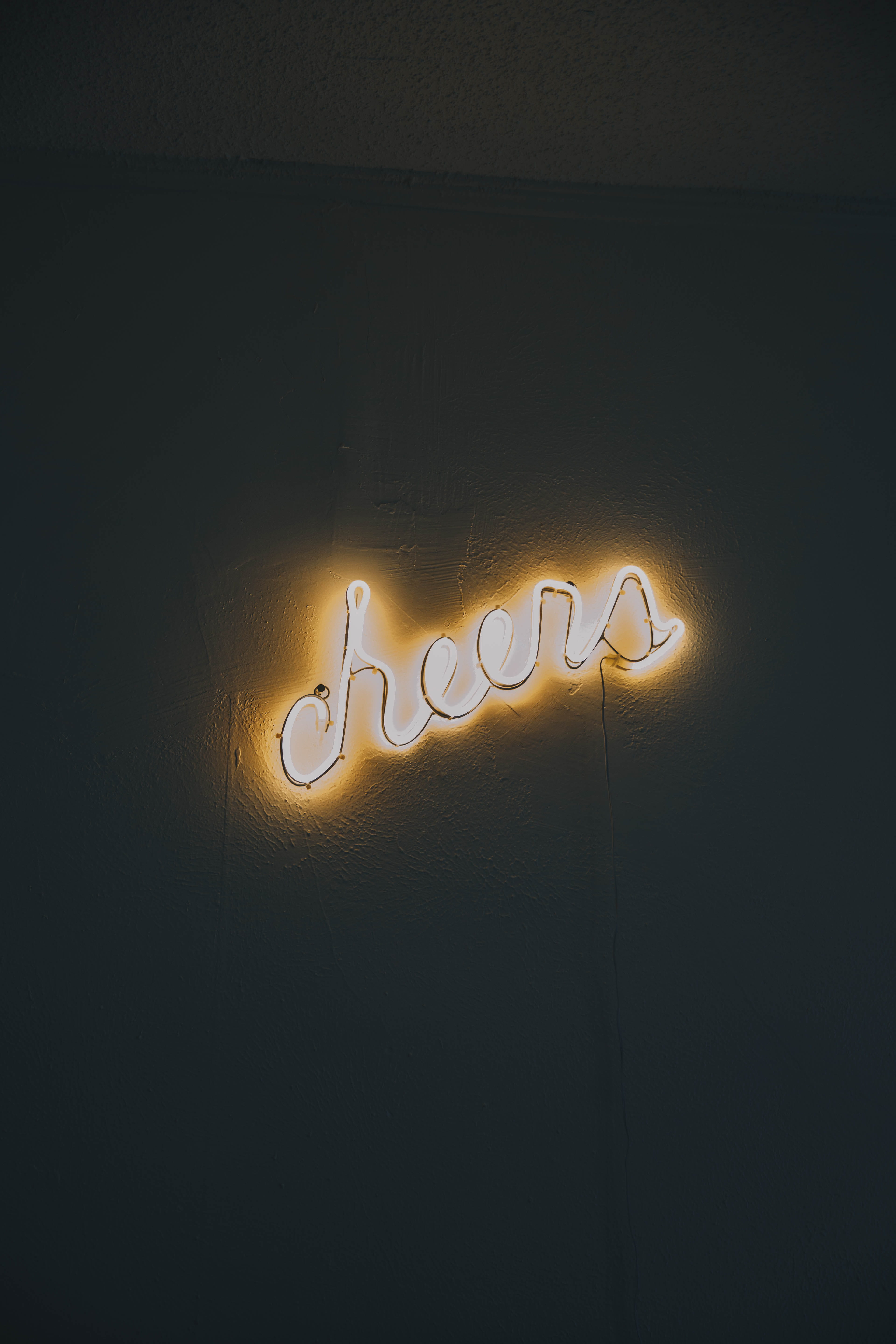 light fixture, outer space, space, indoors, entrance, text, no people, western script, sign, light, close-up, symbol, moon, lightbulb, lighting equipment, Phone HD Wallpaper