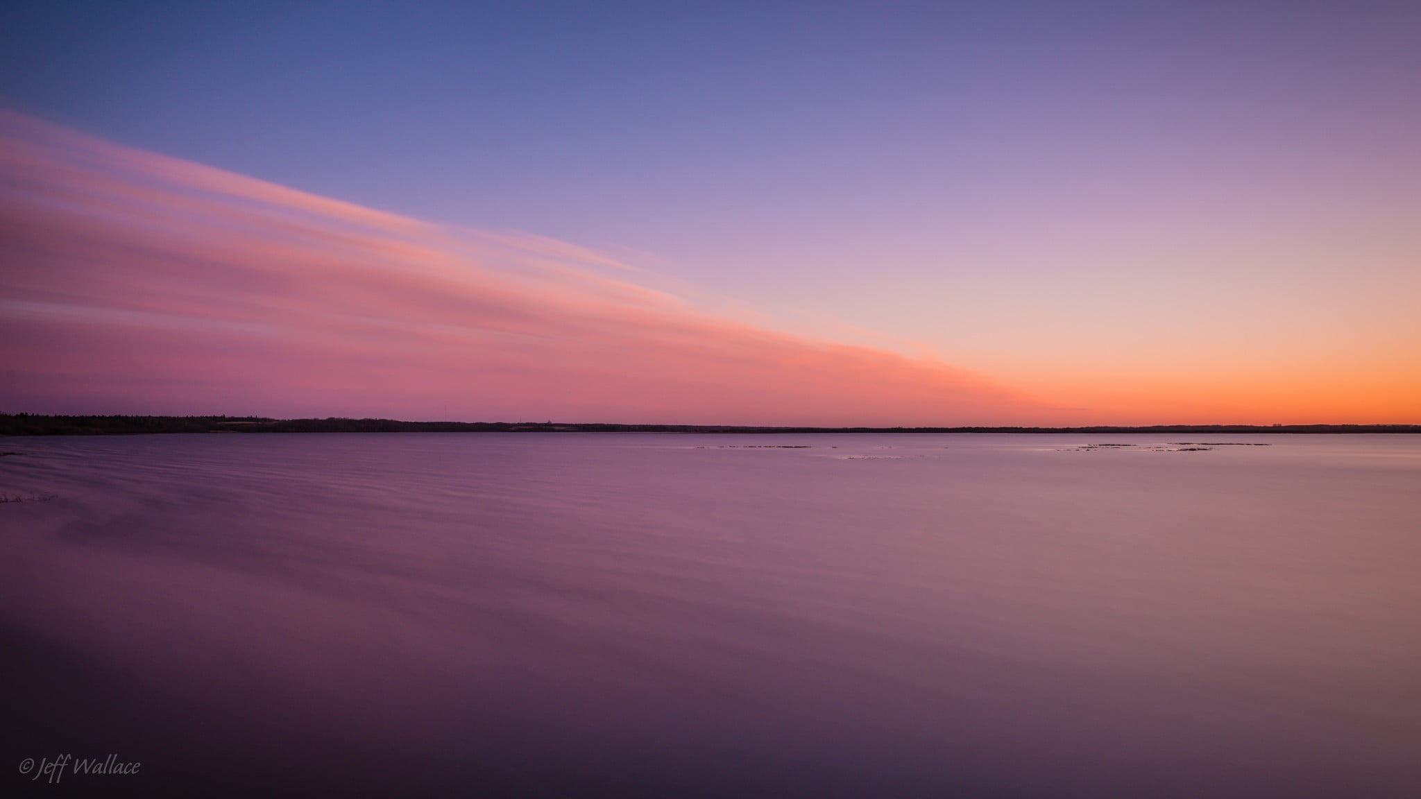 scenics - nature, no people, lagoon, outdoors, dusk, white, urban skyline, lake, mattress, tranquil scene, environment, floral, landscape, sea, cloud - sky, HD Wallpaper