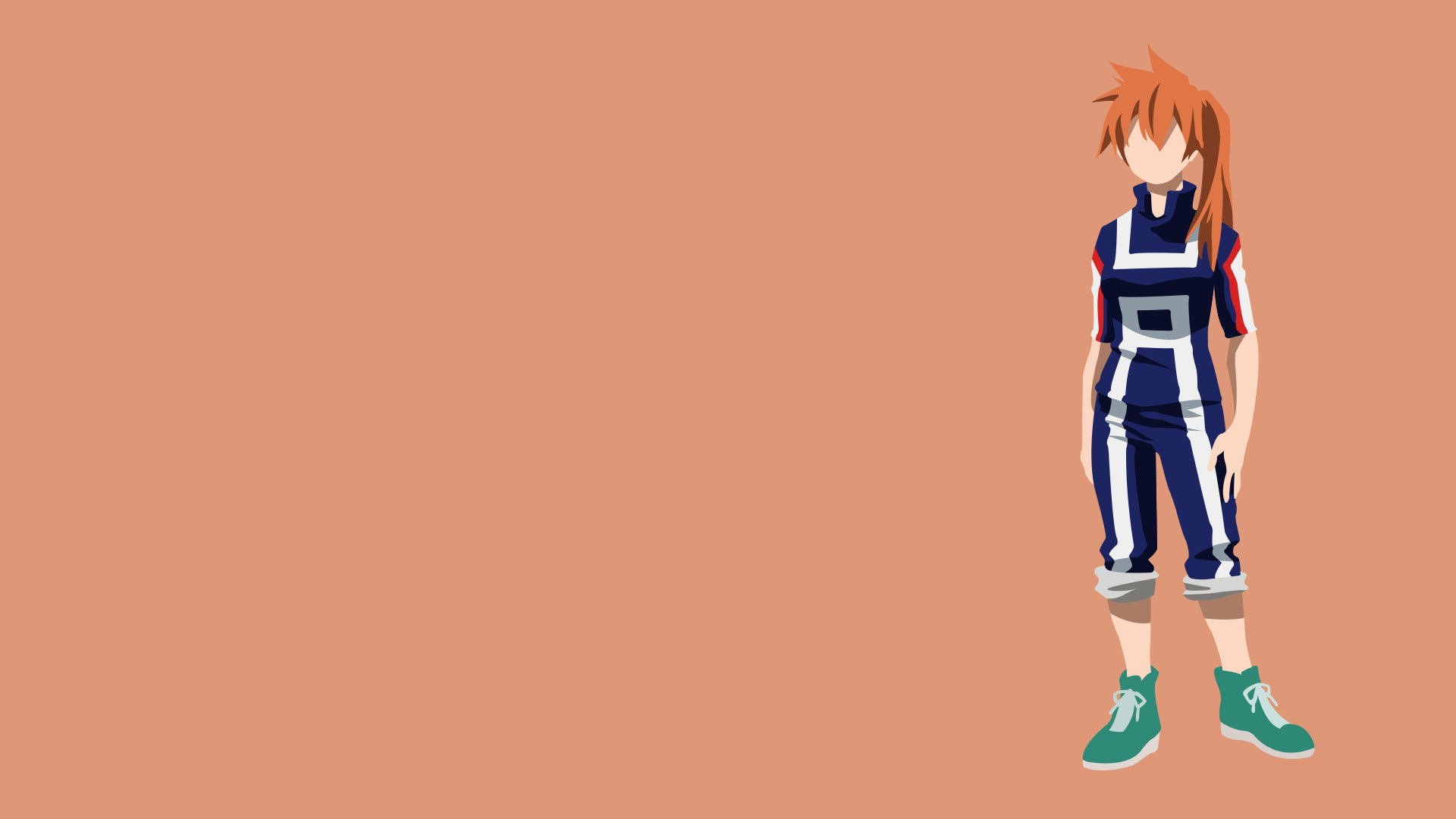 My Hero Academia, Boku no Hero Academia, Minimalist, Itsuka Kendo, Anime, 1080P, HD Wallpaper