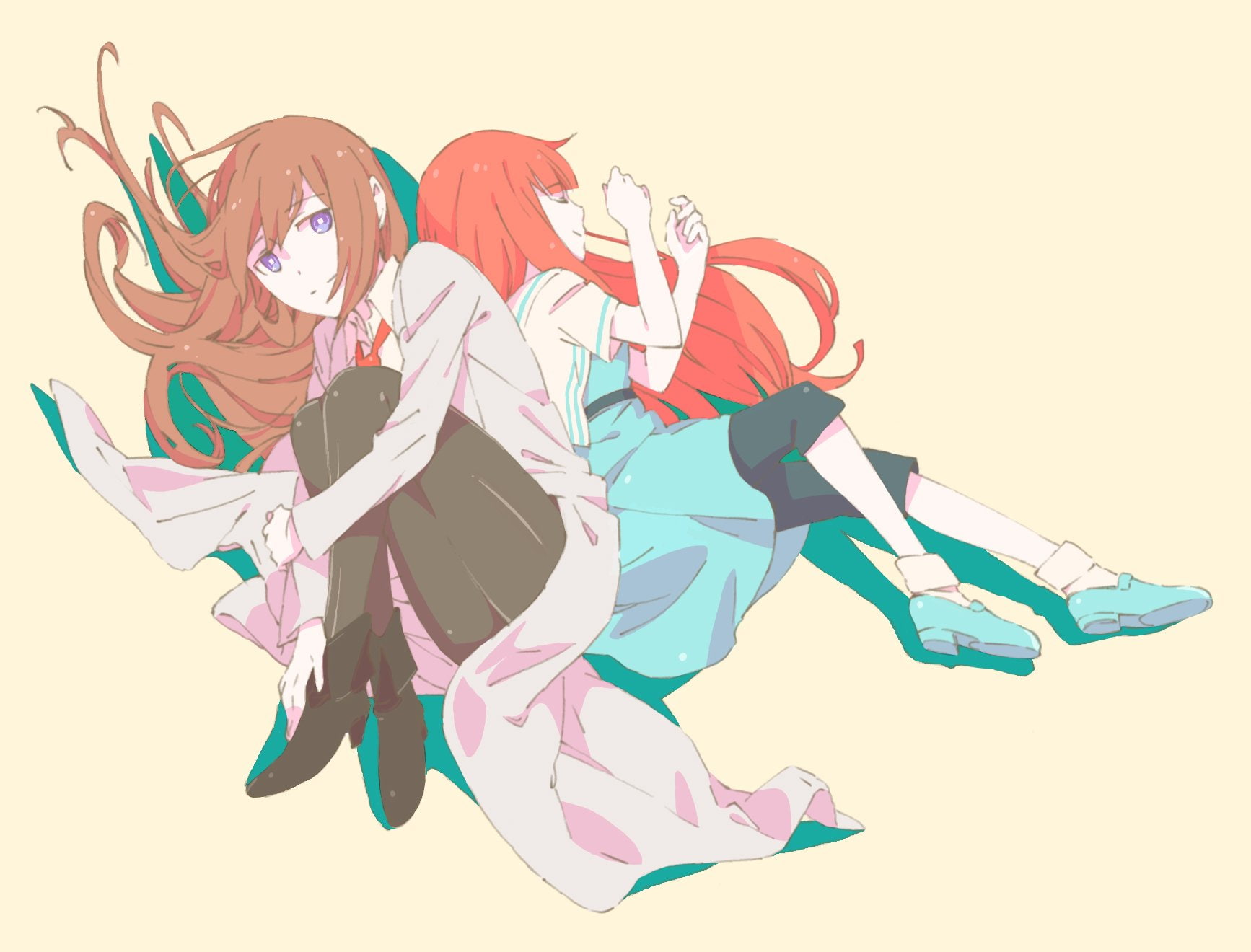 Anime, Steins;Gate, Kurisu Makise, Kagari Shiina, 720P, HD Wallpaper