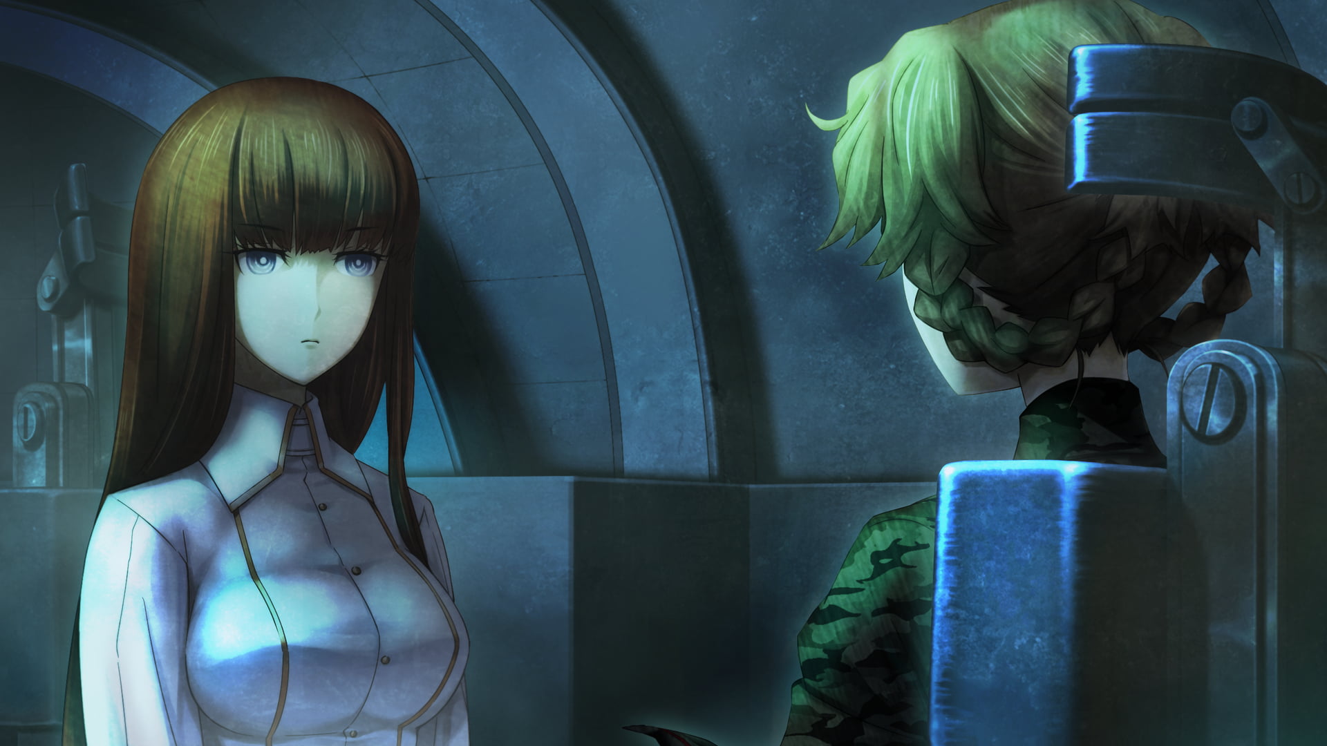 Steins;Gate 0, Anime, 1080P, Suzuha Amane, Kagari Shiina, HD Wallpaper