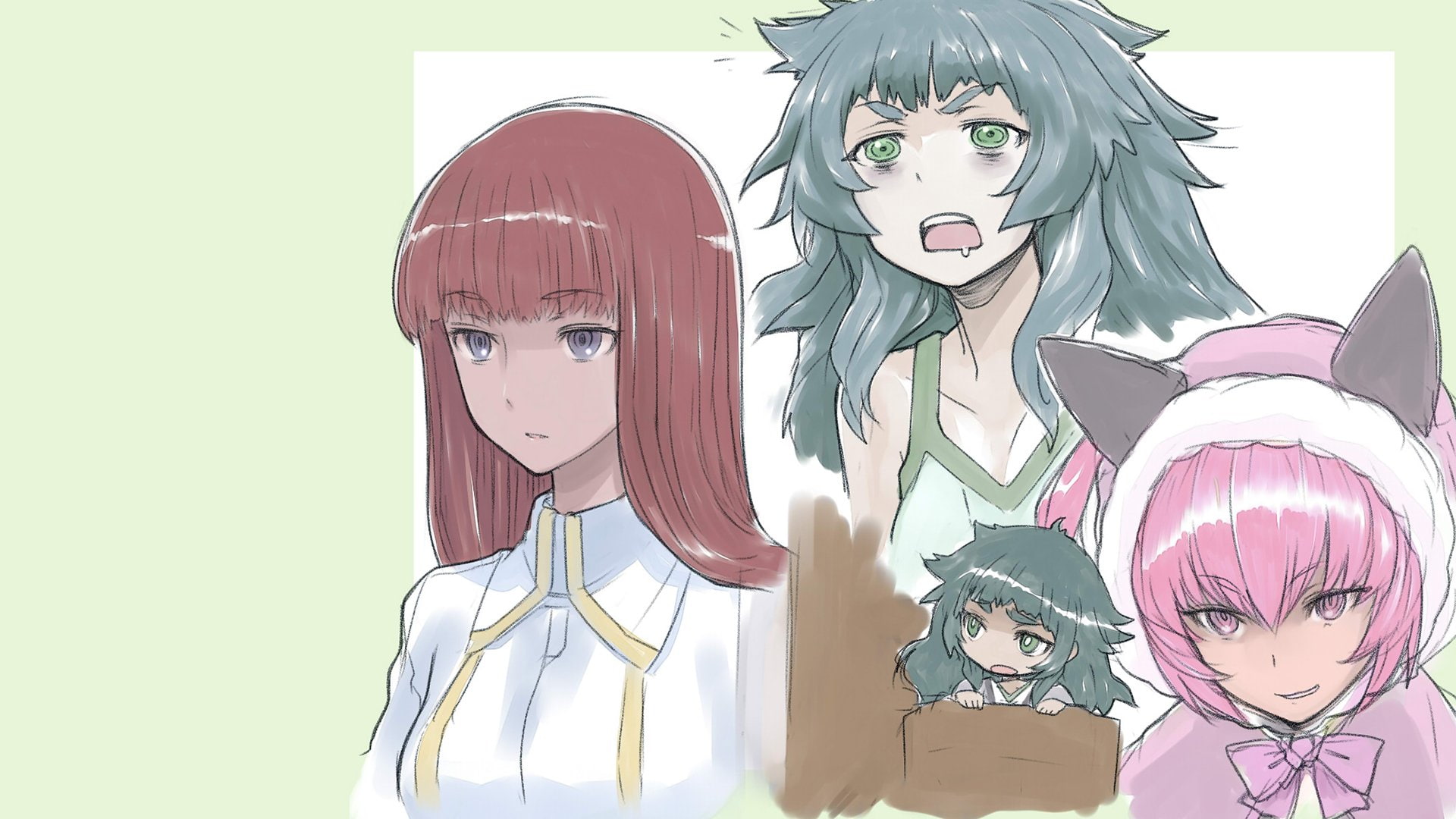 Maho Hiyajo, Steins;Gate 0, 1080P, Anime, HD Wallpaper