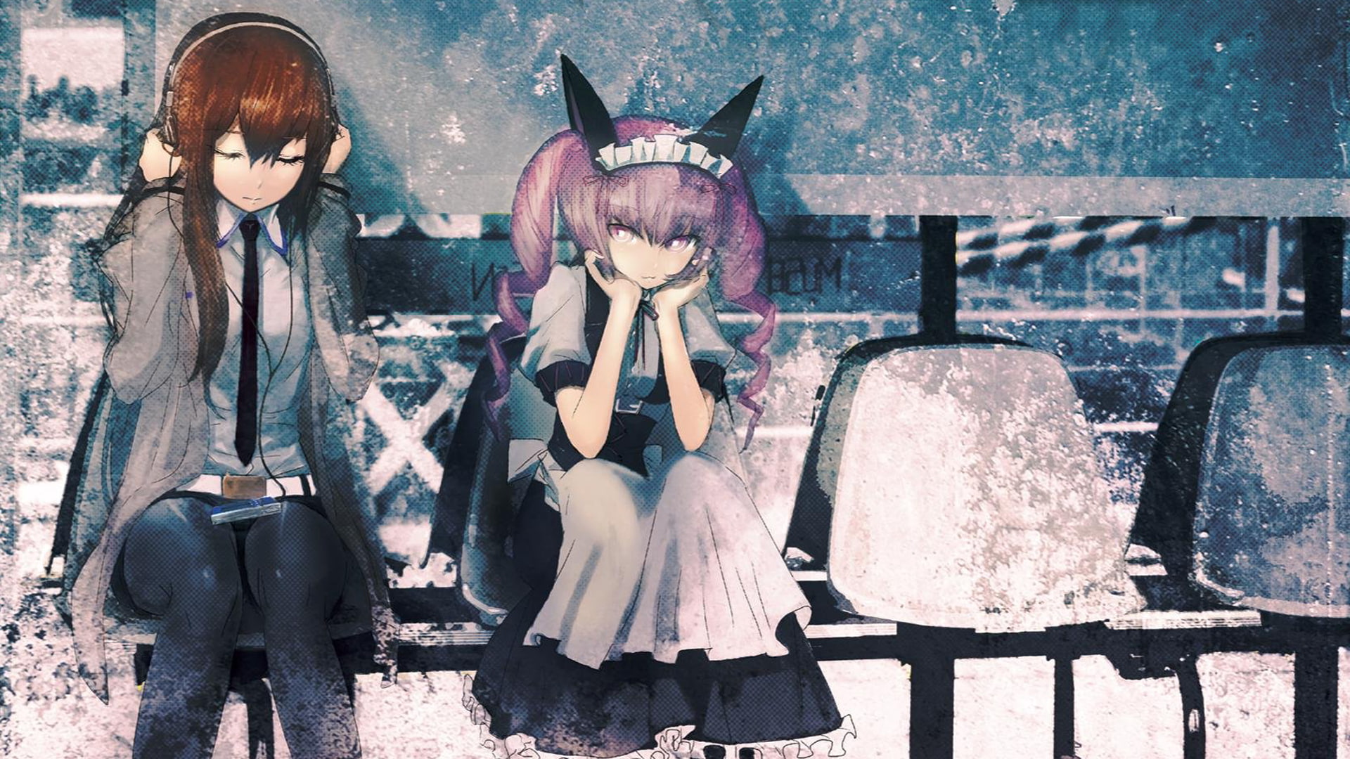 anime, animal wildlife, sunlight, obscured face, Steins;Gate, clothing, 1080P, bizarre, mask - disguise, human representation, disguise, day, no people, HD Wallpaper