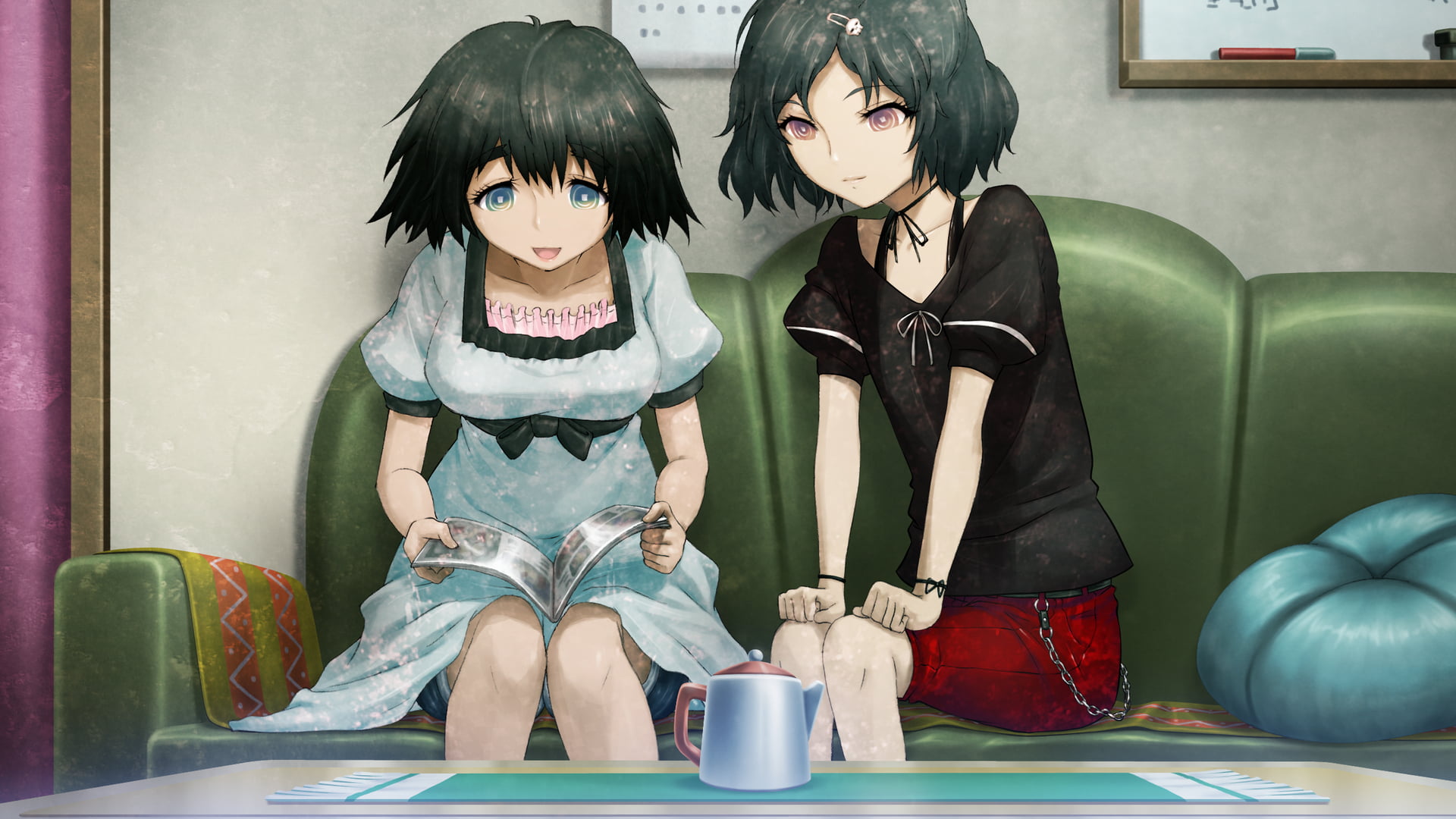 1080P, Mayuri Shiina, Steins;Gate, Ruka Urushibara, Anime, HD Wallpaper