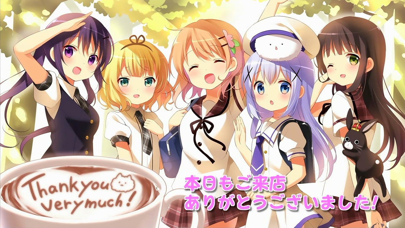 for sale, retail, communication, creativity, no people, celebration, text, art and craft, day, Gochuumon wa Usagi Desu ka?, craft, female likeness, western script, HD Wallpaper