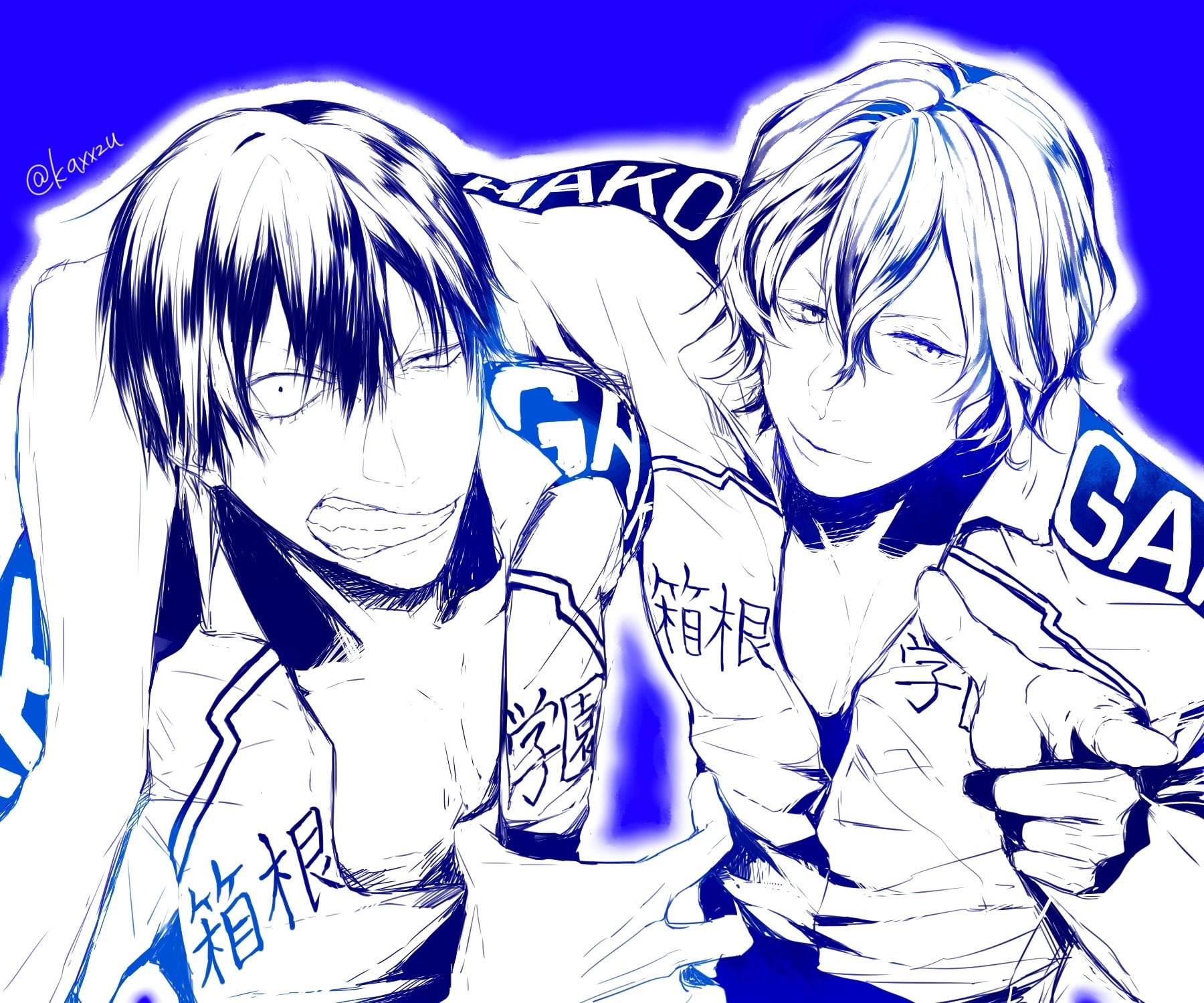 yasutomo, arakita, pedal, 720P, shinkai, blue, hayato, yowamushi, HD Wallpaper