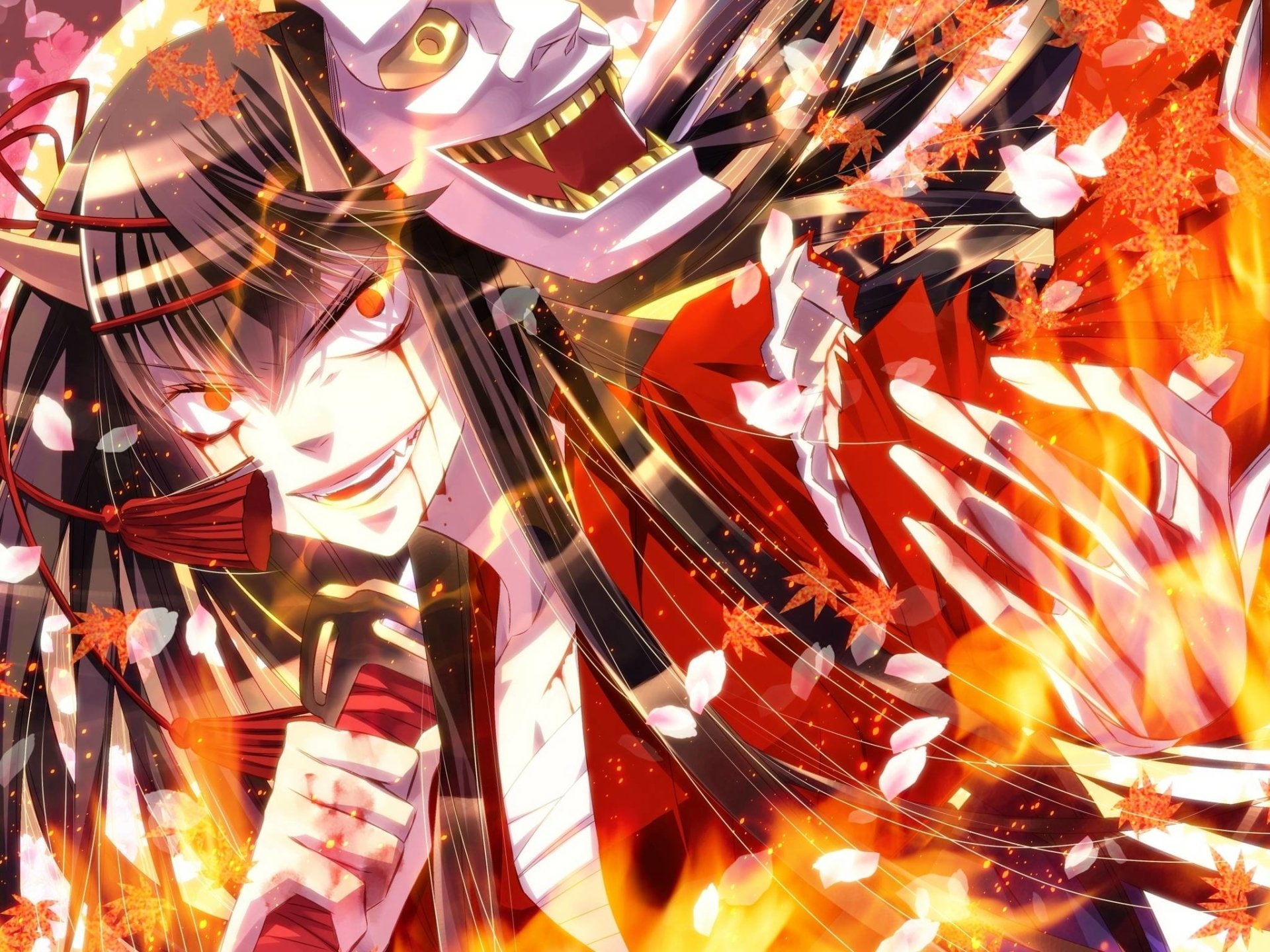 Anime, Hinomoto Oniko, Original, 1080P, HD Wallpaper