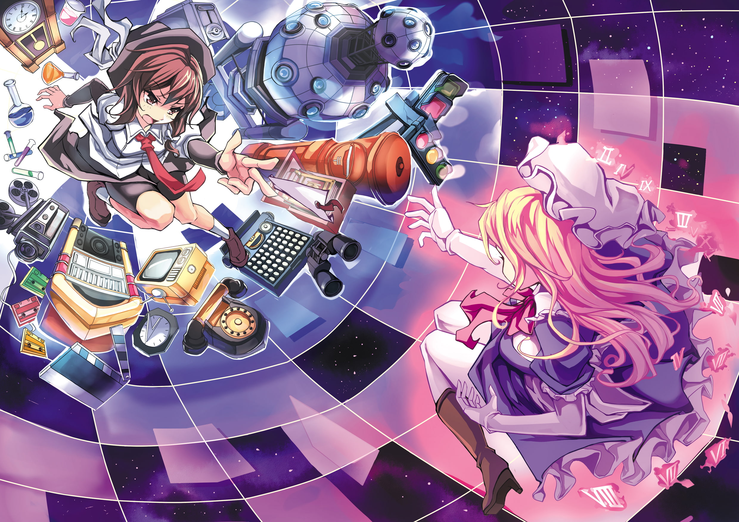 1080P, maribel, usami, renko, han, touhou, HD Wallpaper