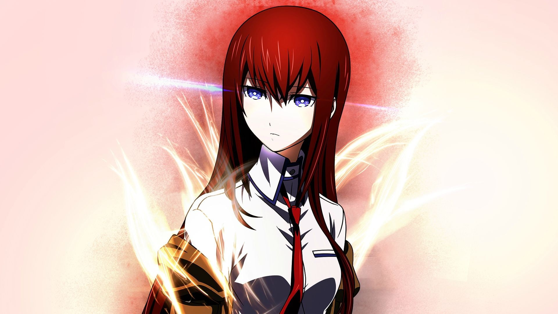 beautiful woman, headshot, hairstyle, one person, females, steinsgate makise kurisu anime girls, waist up, young adult, looking at camera, real people, HD Wallpaper