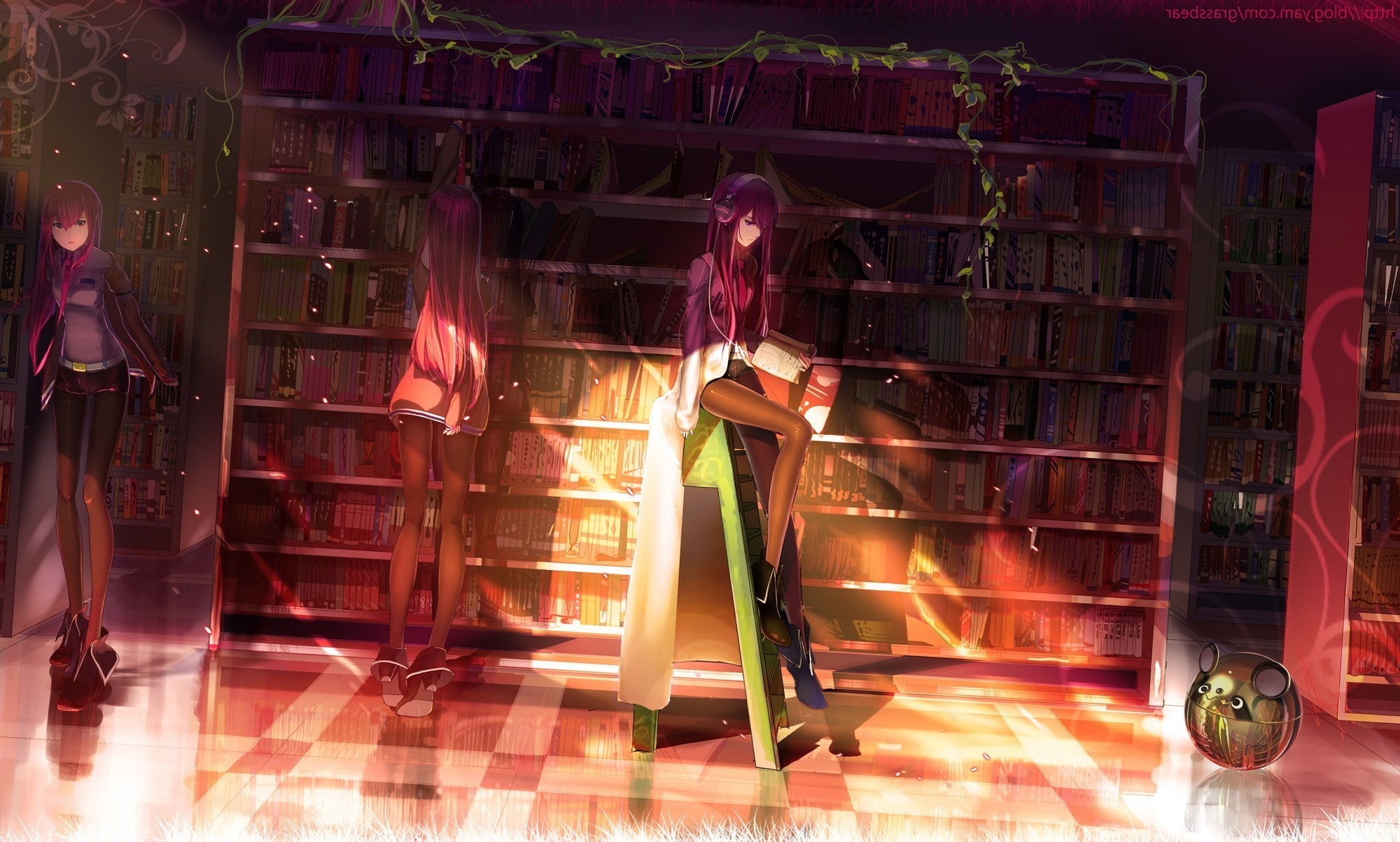 built structure, women, spirituality, outdoors, group of people, steinsgate makise kurisu anime anime girls, religion, real people, blurred motion, adult, HD Wallpaper