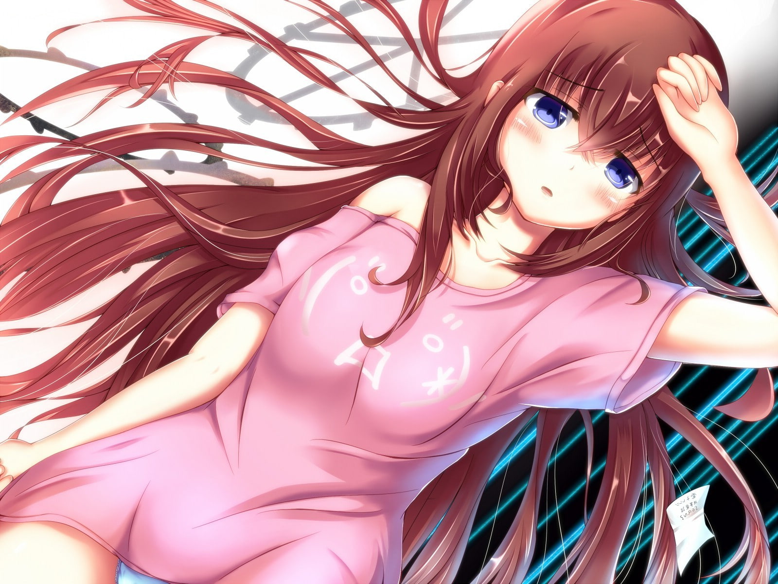 still life, representation, female likeness, art and craft, women, long hair anime anime girls steinsgate makise kurisu, long hair, close-up, fashion, indoors, HD Wallpaper