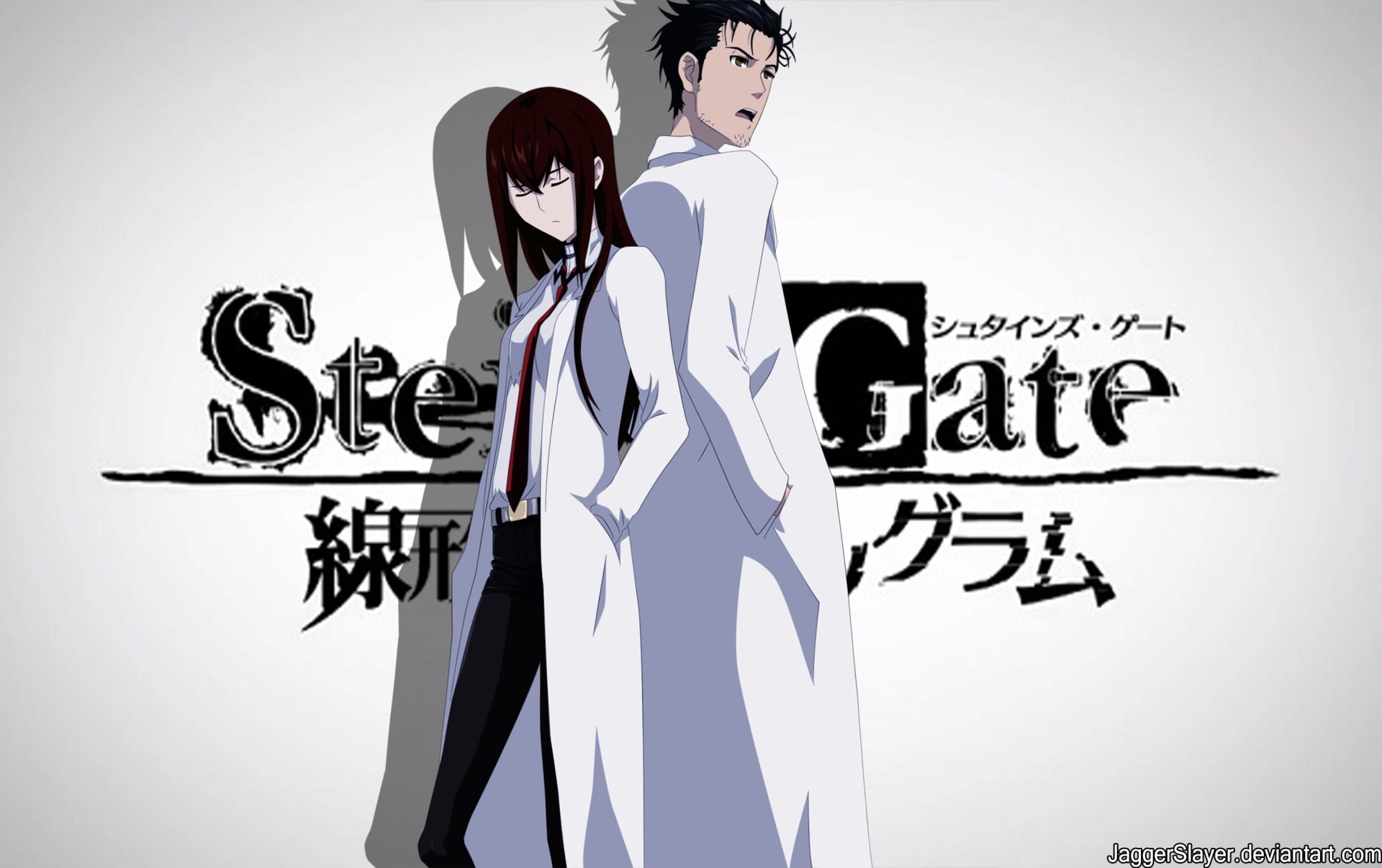 Kurisu Makise, Rintaro Okabe, 1080P, Steins;Gate, Anime, HD Wallpaper