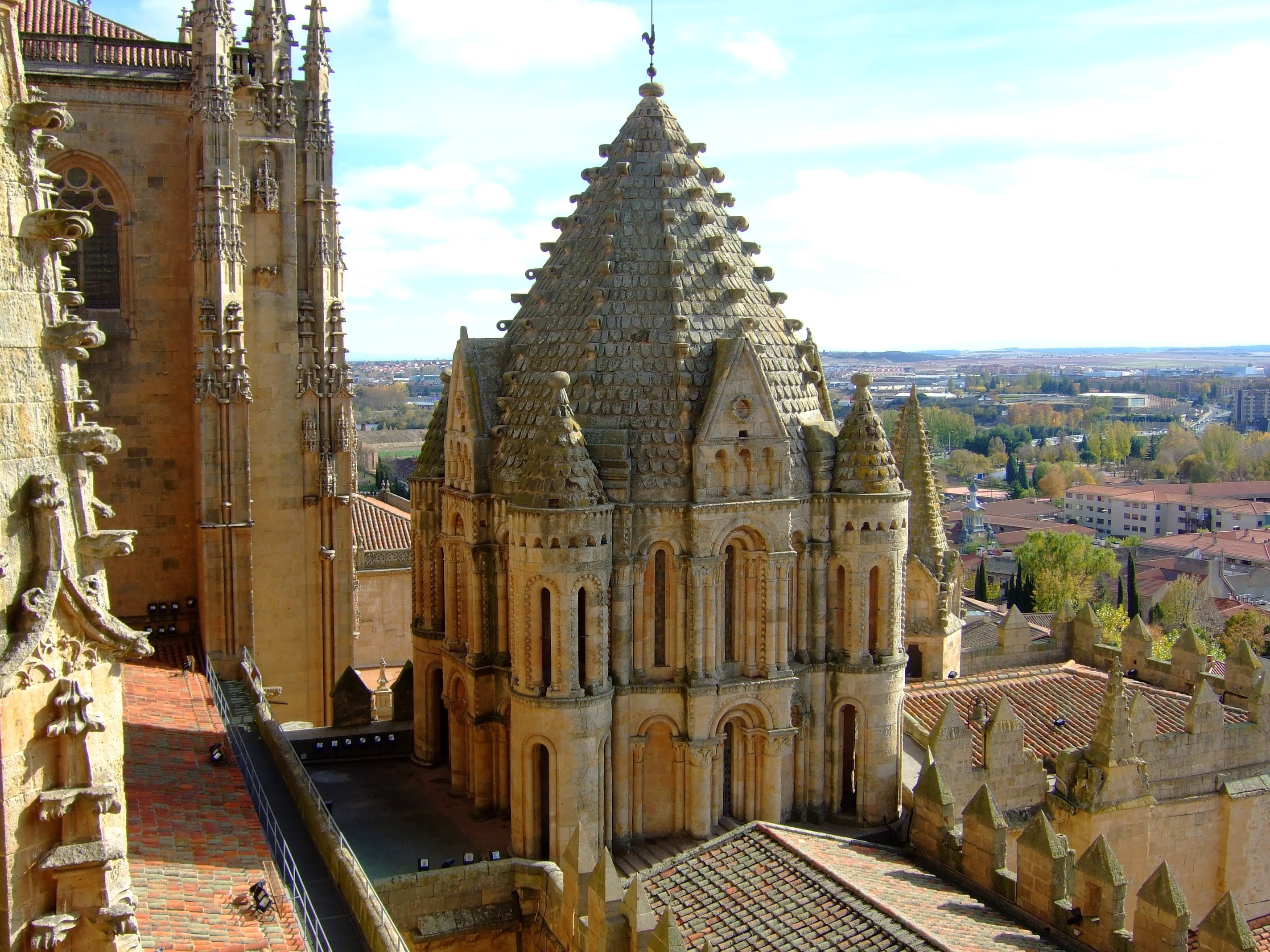 travel, spire, europe, the past, day, history, architecture, tourism, travel destinations, belief, church, city, cathedral, famous Place, building exterior, HD Wallpaper