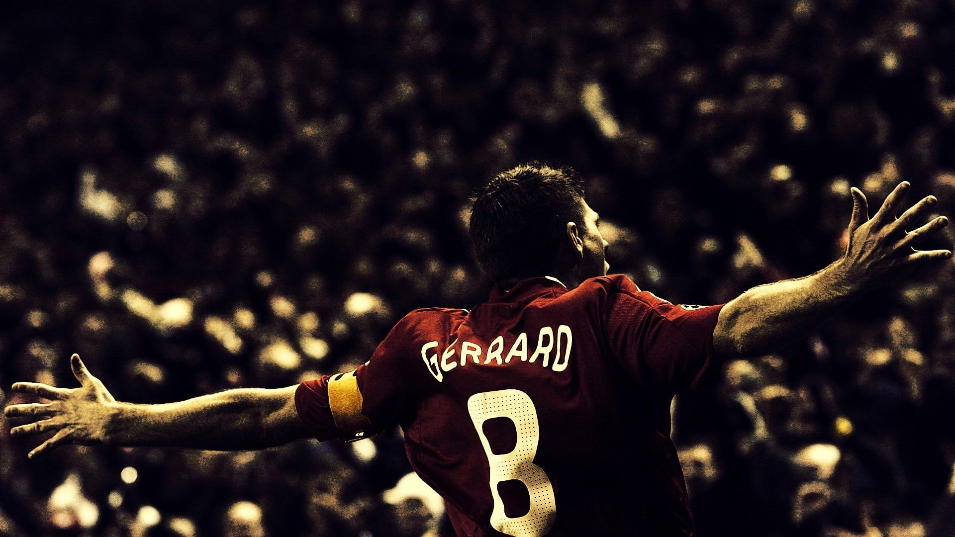 Steven Gerrard, 1080P, men, Liverpool FC, soccer, HD Wallpaper