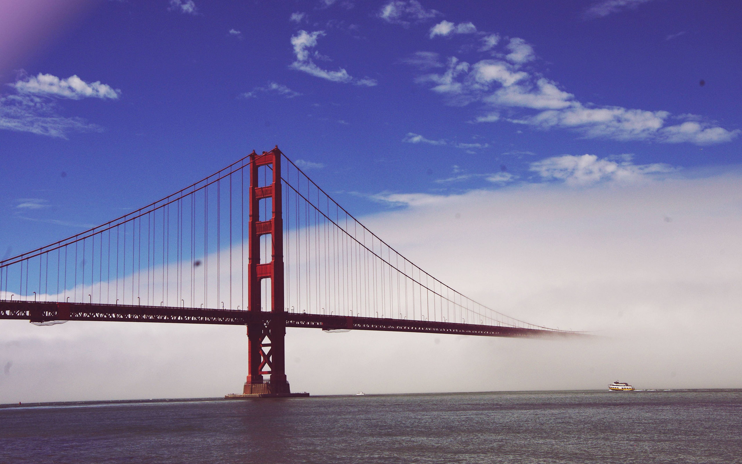 bridge, mist, 2K, gate, hd, fog, golden, san, francisco, architecture, HD Wallpaper