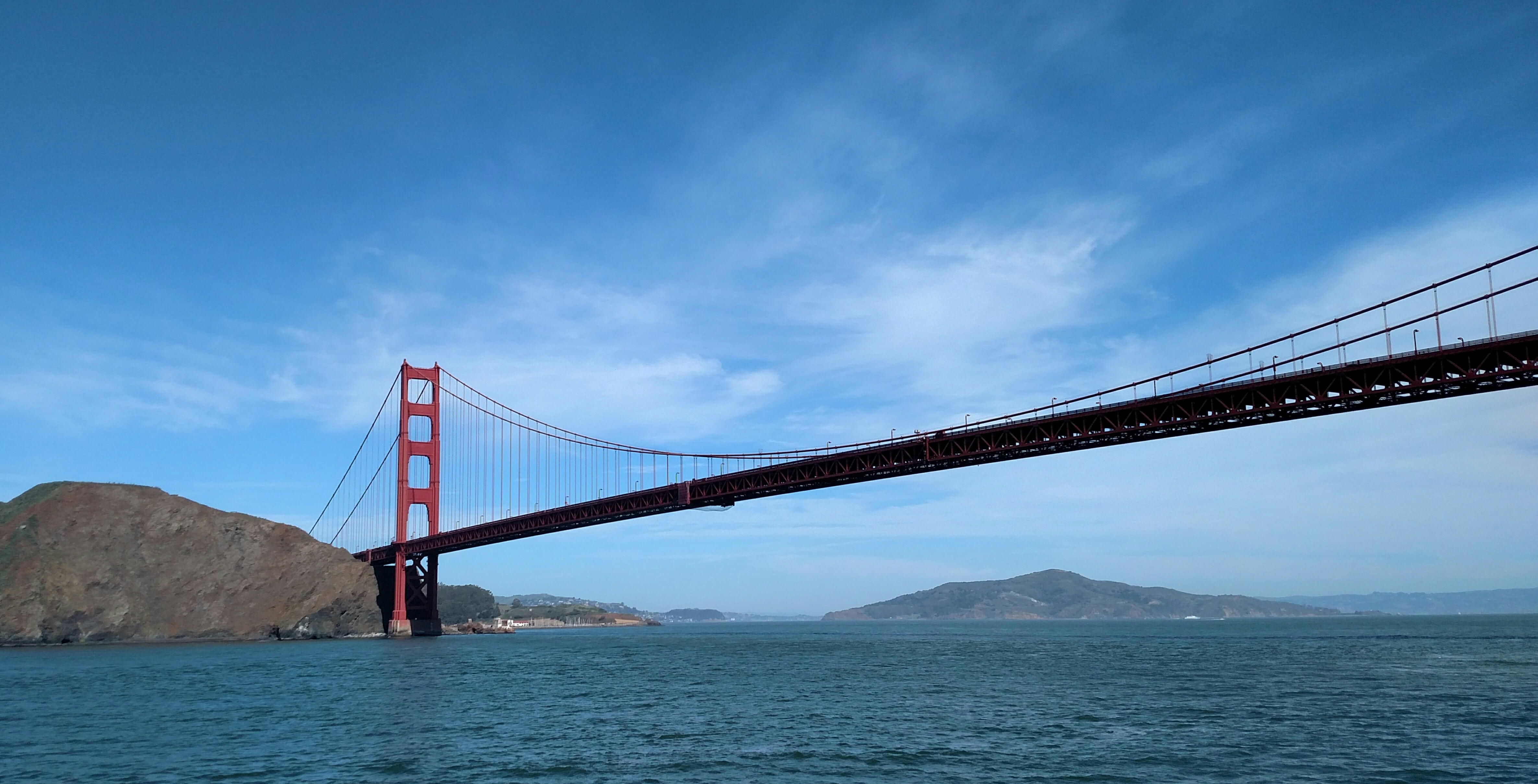 bay of water, travel destinations, bridge - man made structure, connection, golden gate, suspension, landmark, america, bay, architecture, cityscape, city, HD Wallpaper