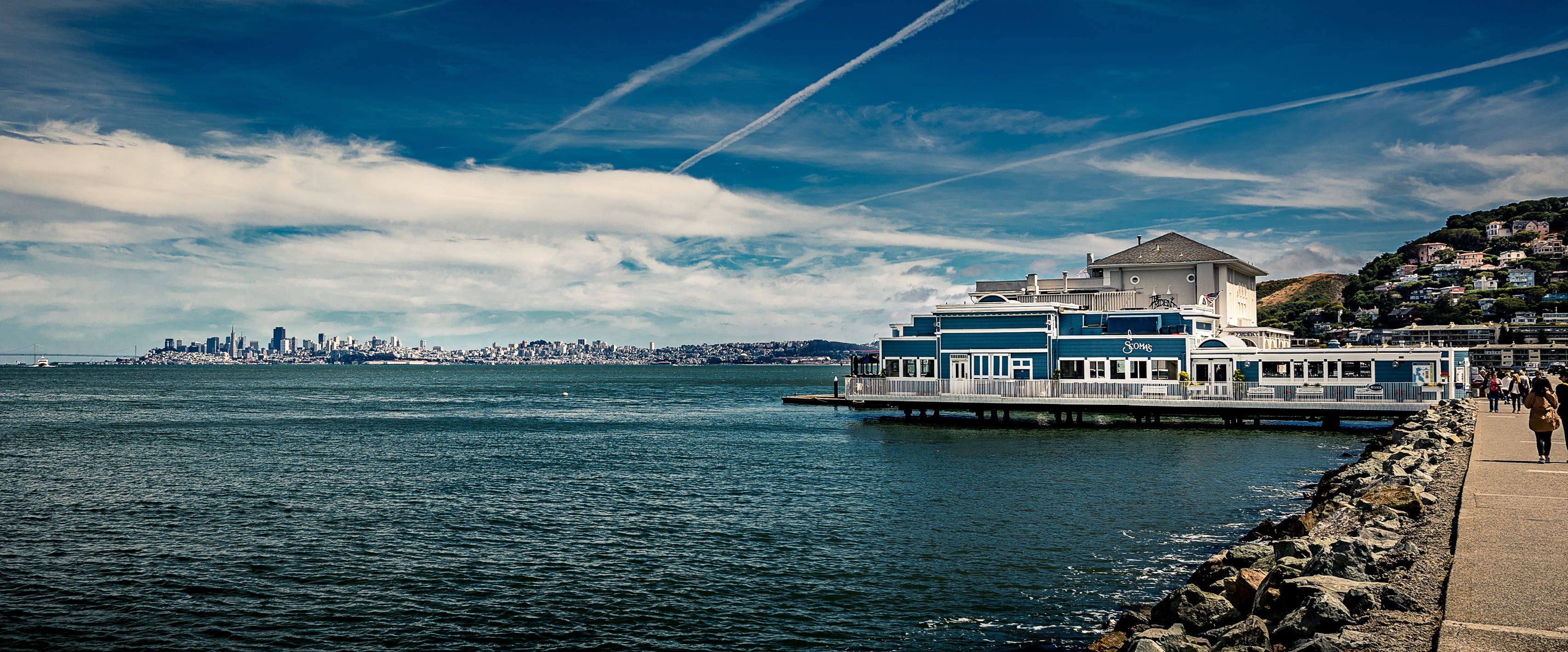 transportation, Usa, West, nature, 2K, yacht, scenics - nature, travel Locations, city, travel, mode of transportation, architecture, nautical vessel, HD Wallpaper
