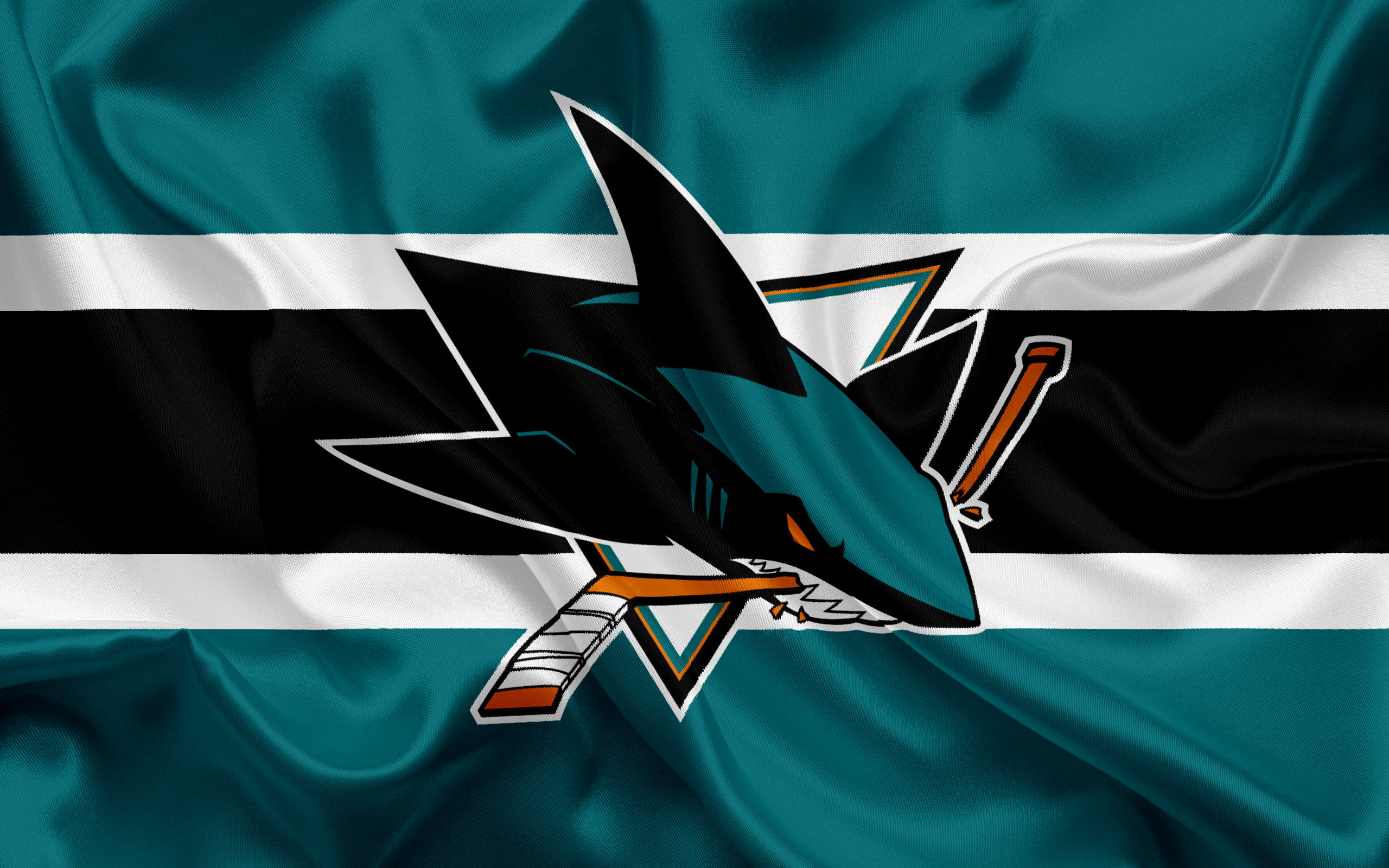 NHL, Logo, Hockey, Emblem, San Jose Sharks, 2K, HD Wallpaper