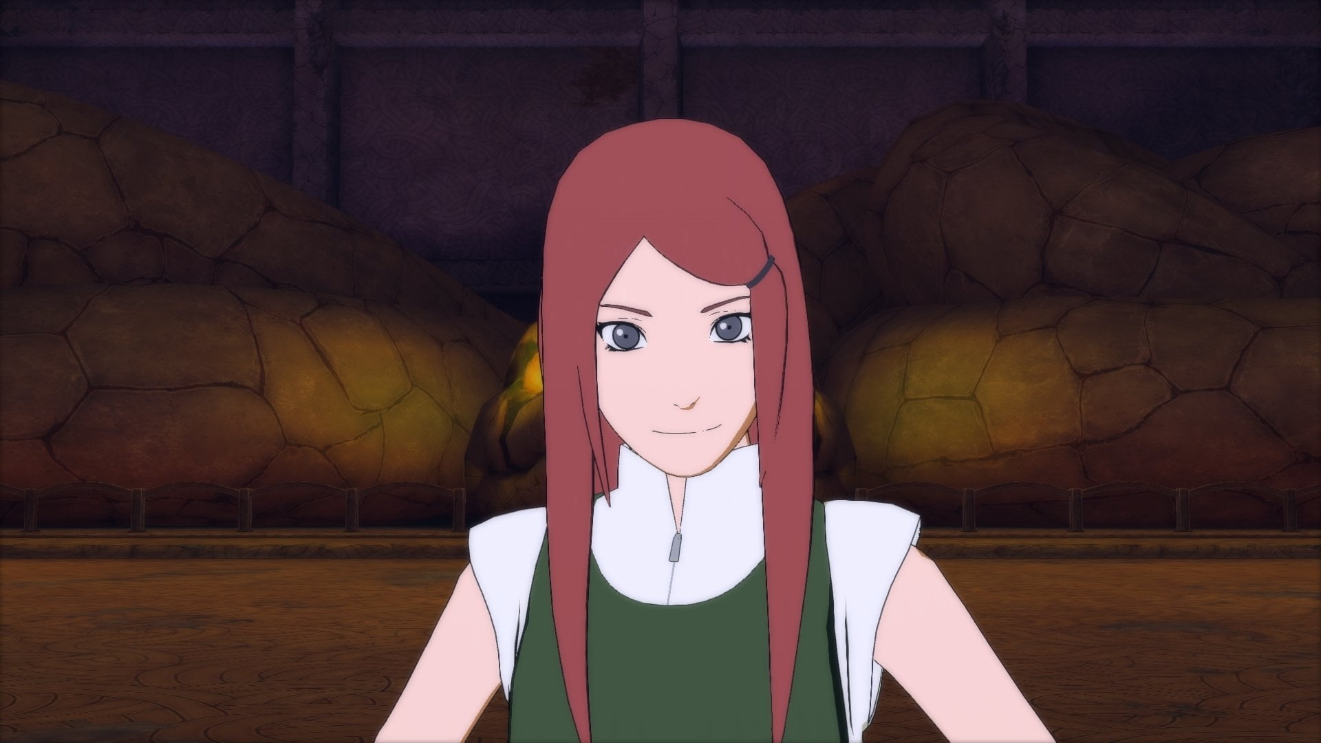 wood - material, wall - building feature, one person, indoors, human representation, 1080P, creativity, Video Game, Kushina Uzumaki, women, obscured face, HD Wallpaper