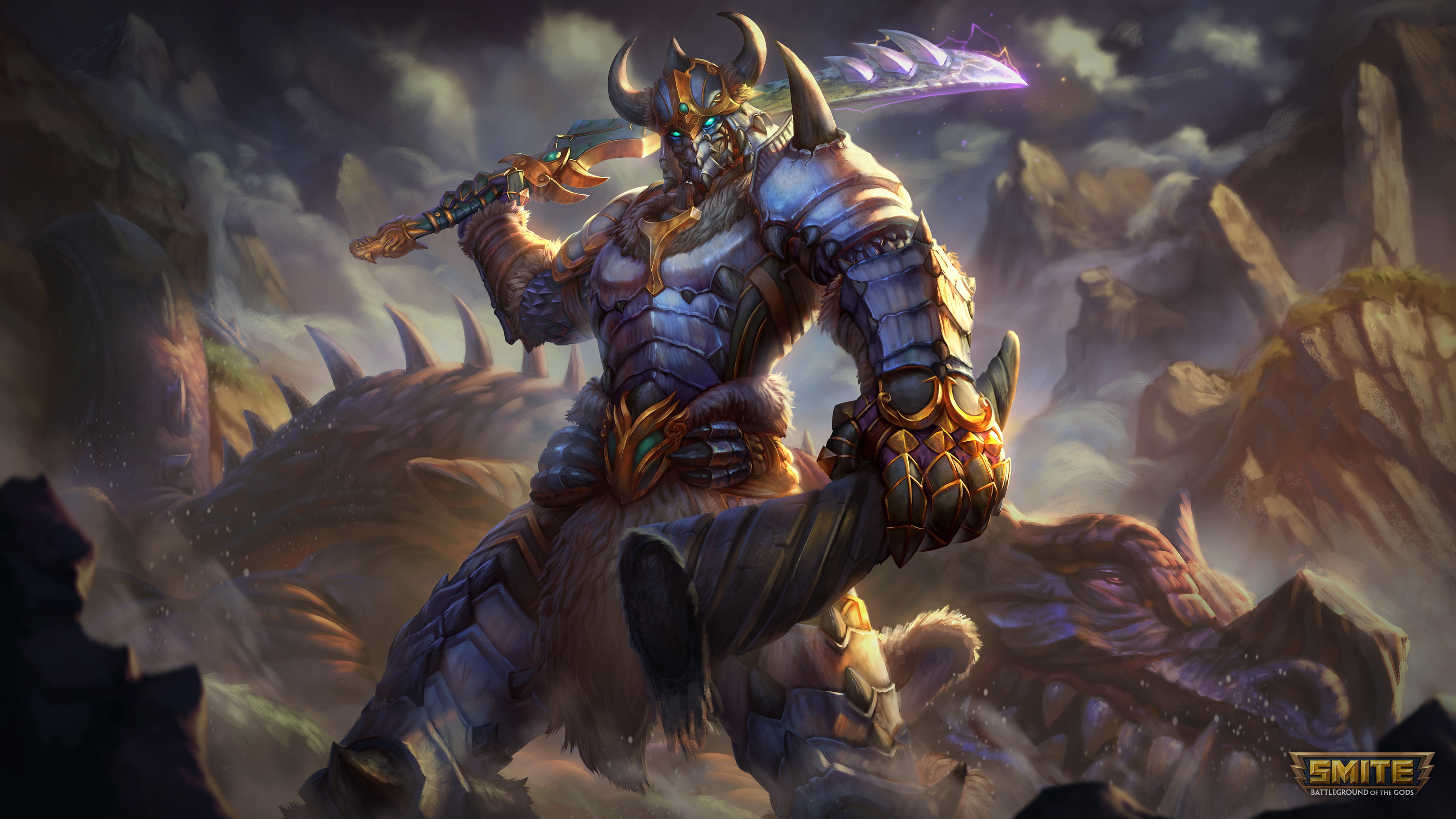 Smite, Susano (Smite), 4K, Video Game, HD Wallpaper