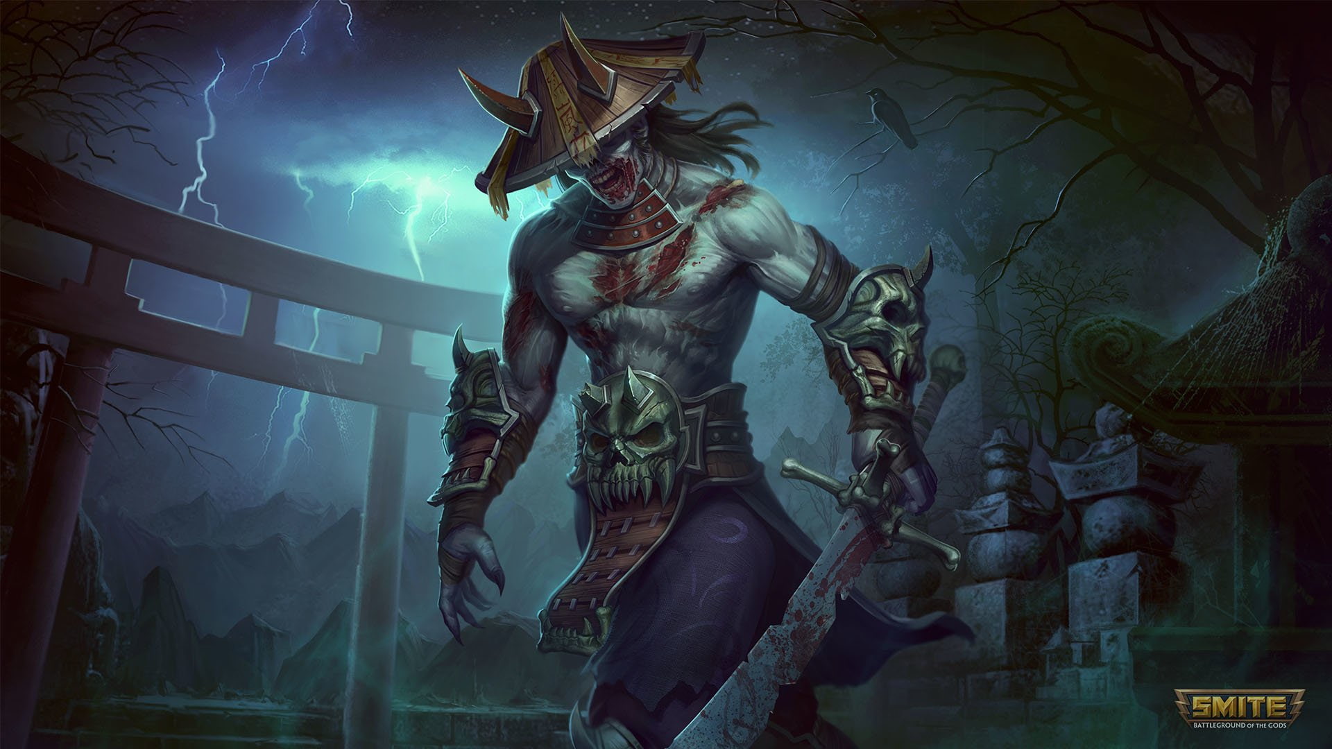 Smite, Susano (Smite), Video Game, 1080P, HD Wallpaper