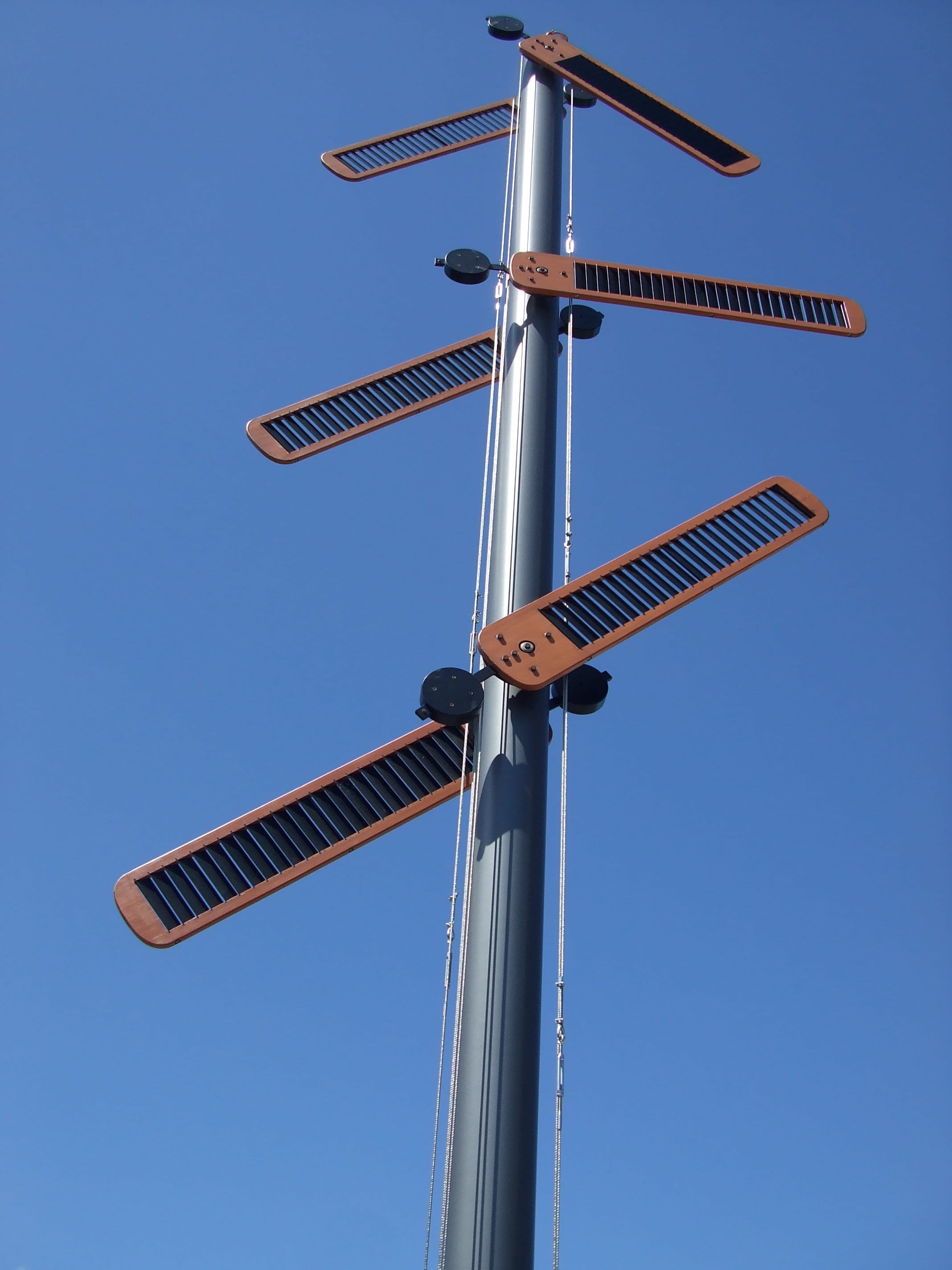 guidance, Machine, outdoors, metal, telegraph machine, nature, no people, 2K, pole, sunlight, renewable energy, by 1852, industry, sky, brandenburg, blue, Phone HD Wallpaper