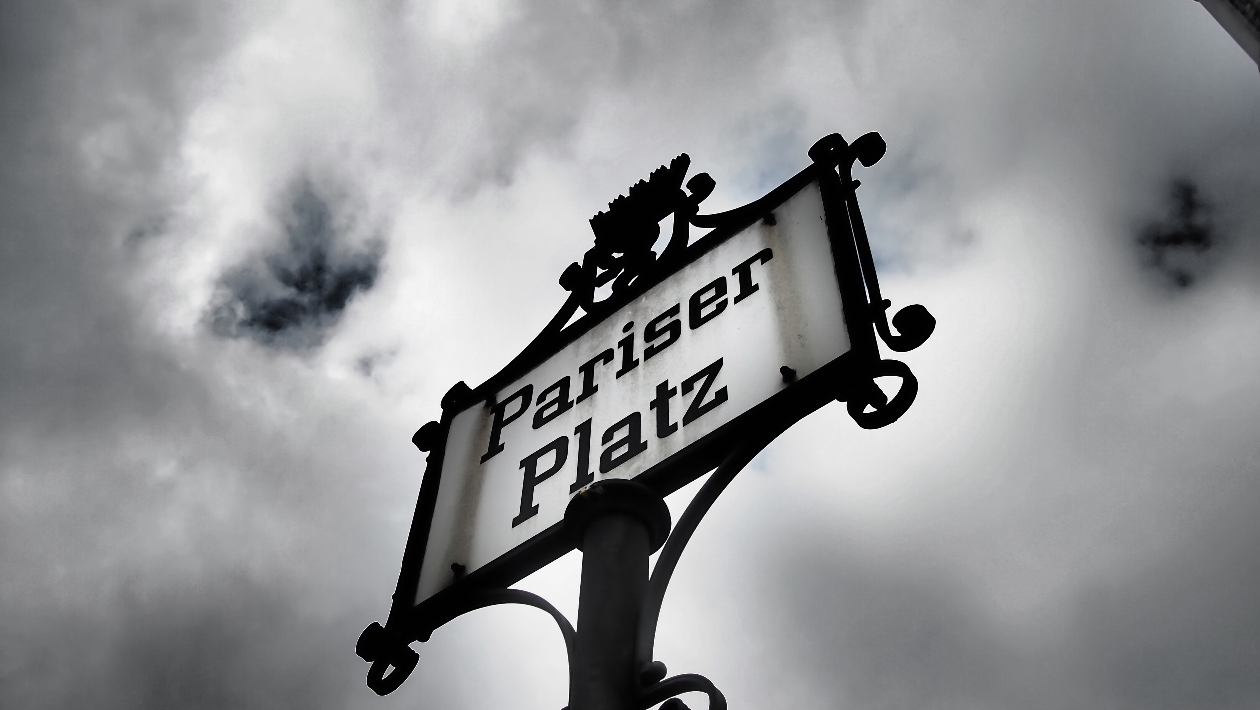 sign, capital letter, history, 4K, text, overcast, no people, number, landmark, berlin, western script, minute hand, close-up, building, sky, time, cloud - sky, HD Wallpaper