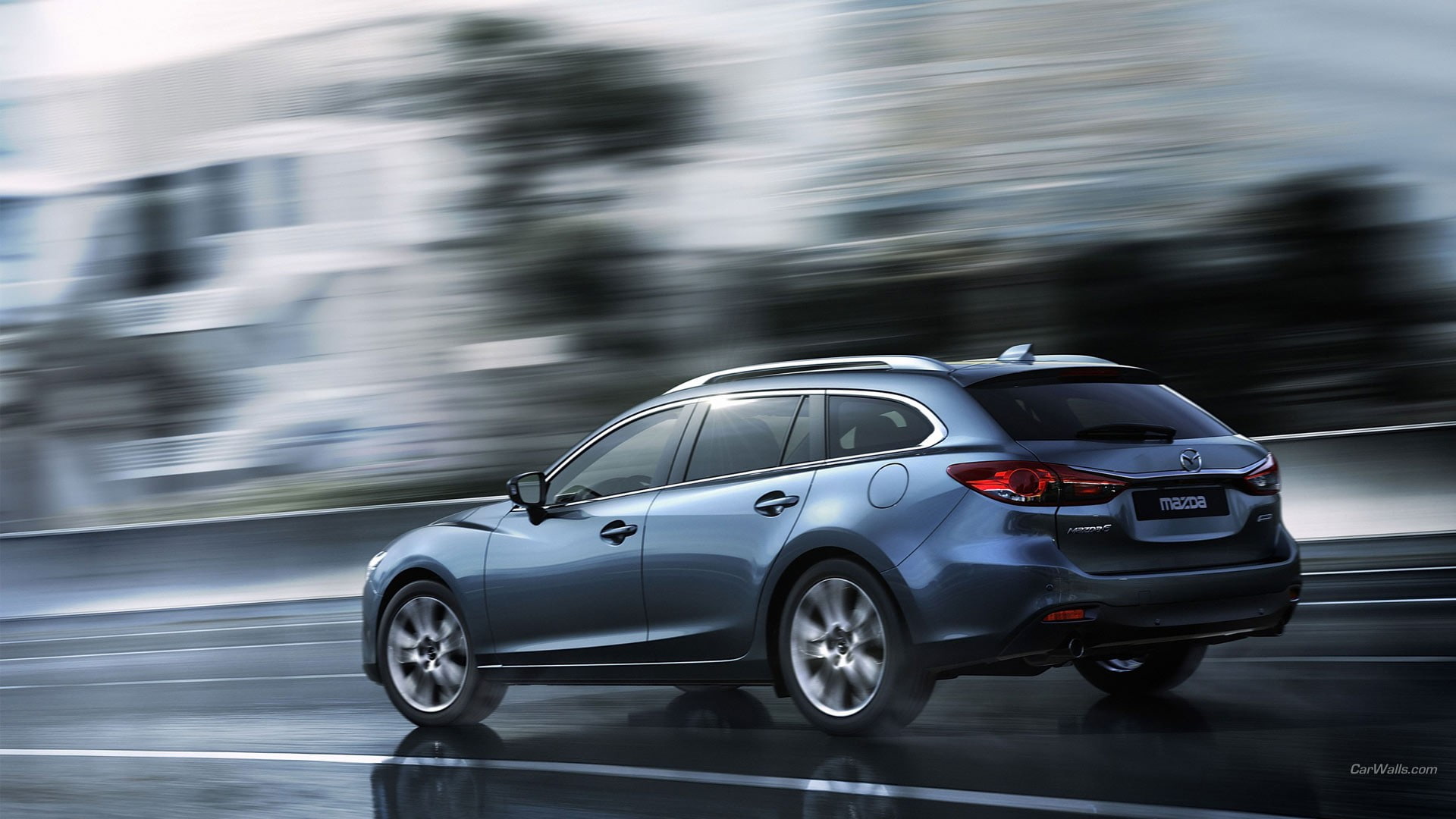 Mazda 6, car, 1080P, HD Wallpaper