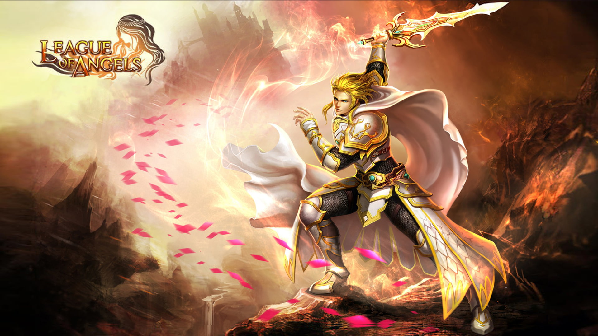 will, hero, desktop, 1080P, widescreen, rose, accompany, angels, knight, league, high, journey, resolution, HD Wallpaper