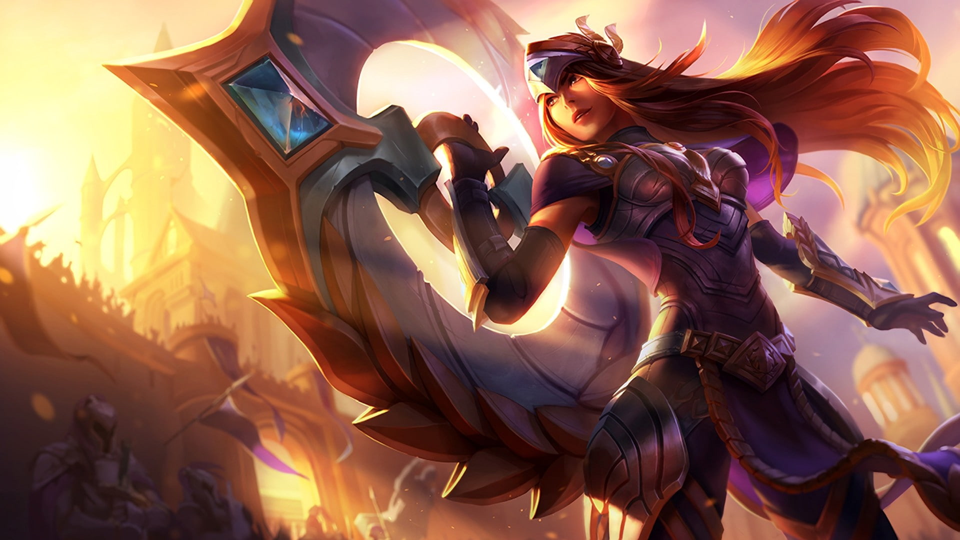 1080P, sivir league of legends, HD Wallpaper