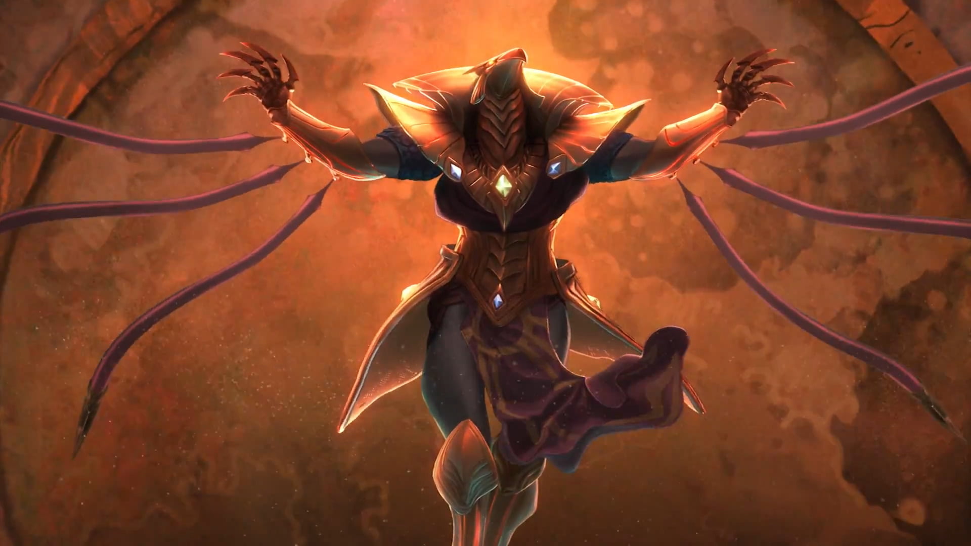 Azir (League Of Legends), human representation, day, Video Game, wall - building feature, motion, decoration, League Of Legends, sculpture, no people, craft, HD Wallpaper