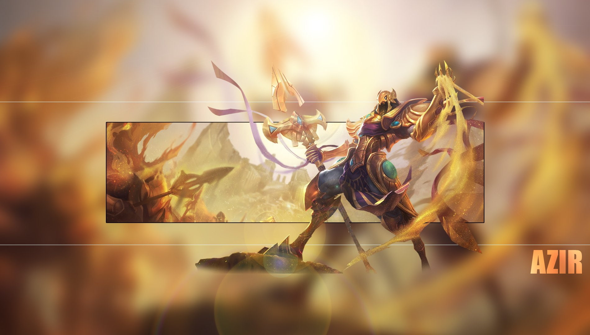 Video Game, 720P, Azir (League Of Legends), League Of Legends, HD Wallpaper