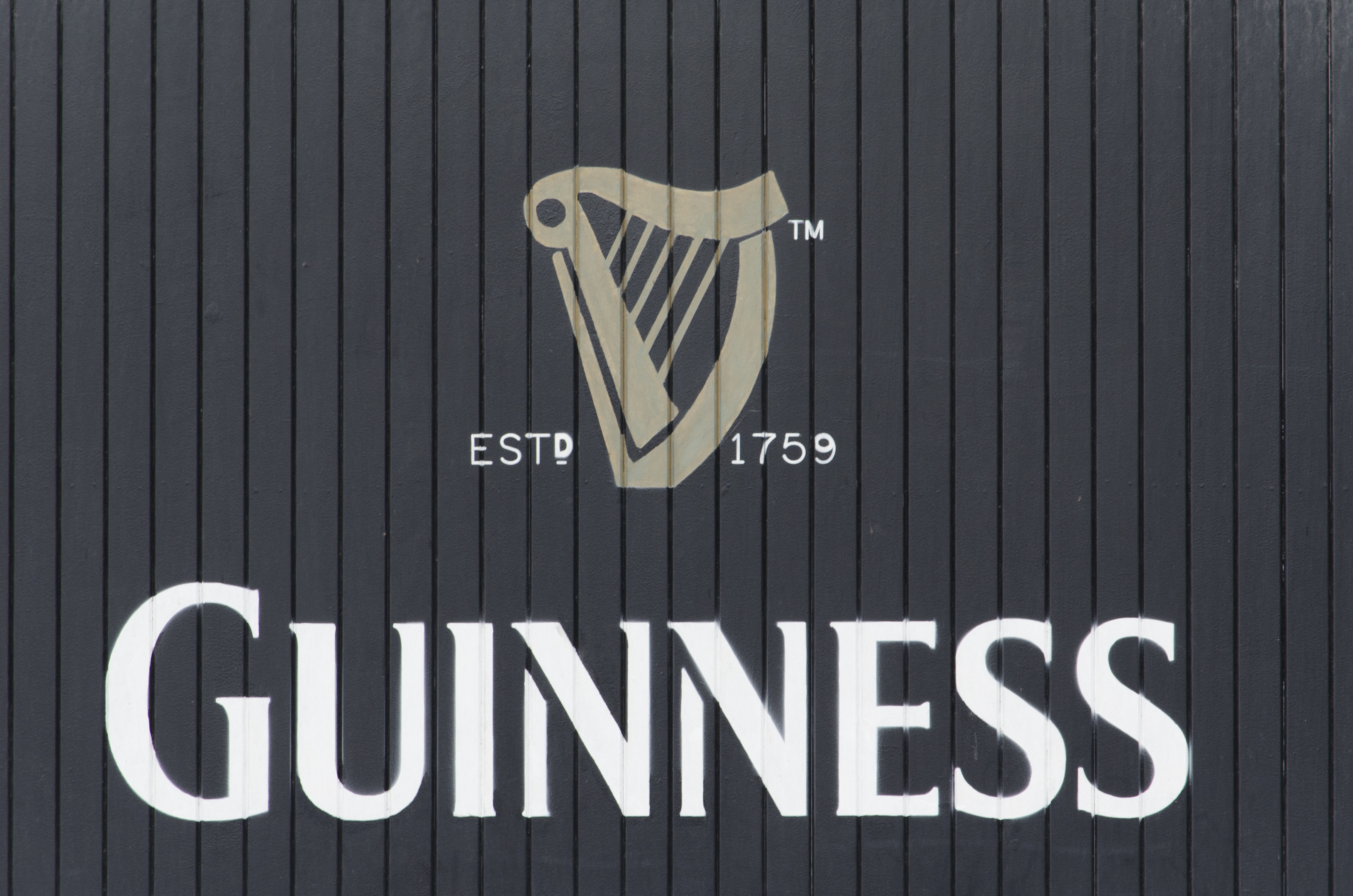 factory, guinness, close-up, door, logo, wood - material, communication, information, symbol, sign, western script, text, non-western script, guidance, HD Wallpaper