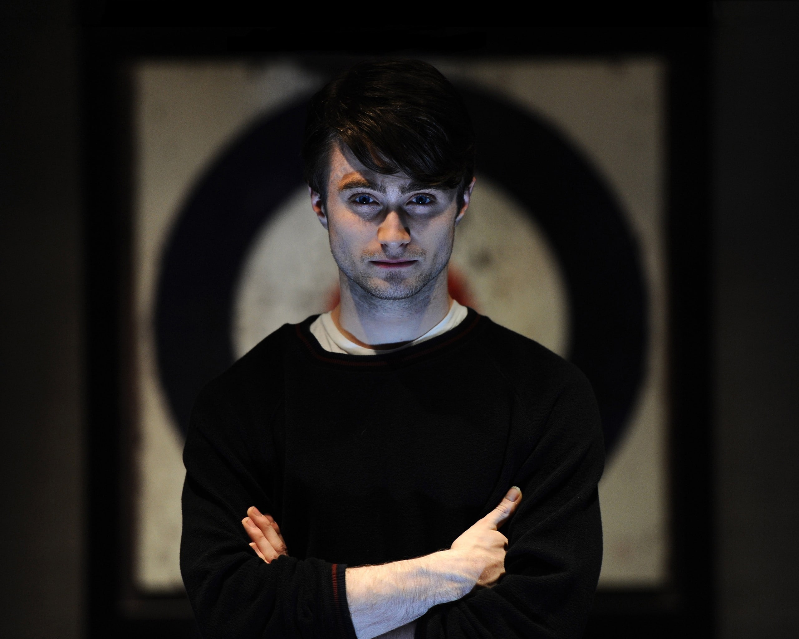 looking at camera, real people, Daniel radcliffe, adult, hairstyle, contemplation, 2K, young adult, indoors, casual clothing, glasses, mid adult, serious, HD Wallpaper