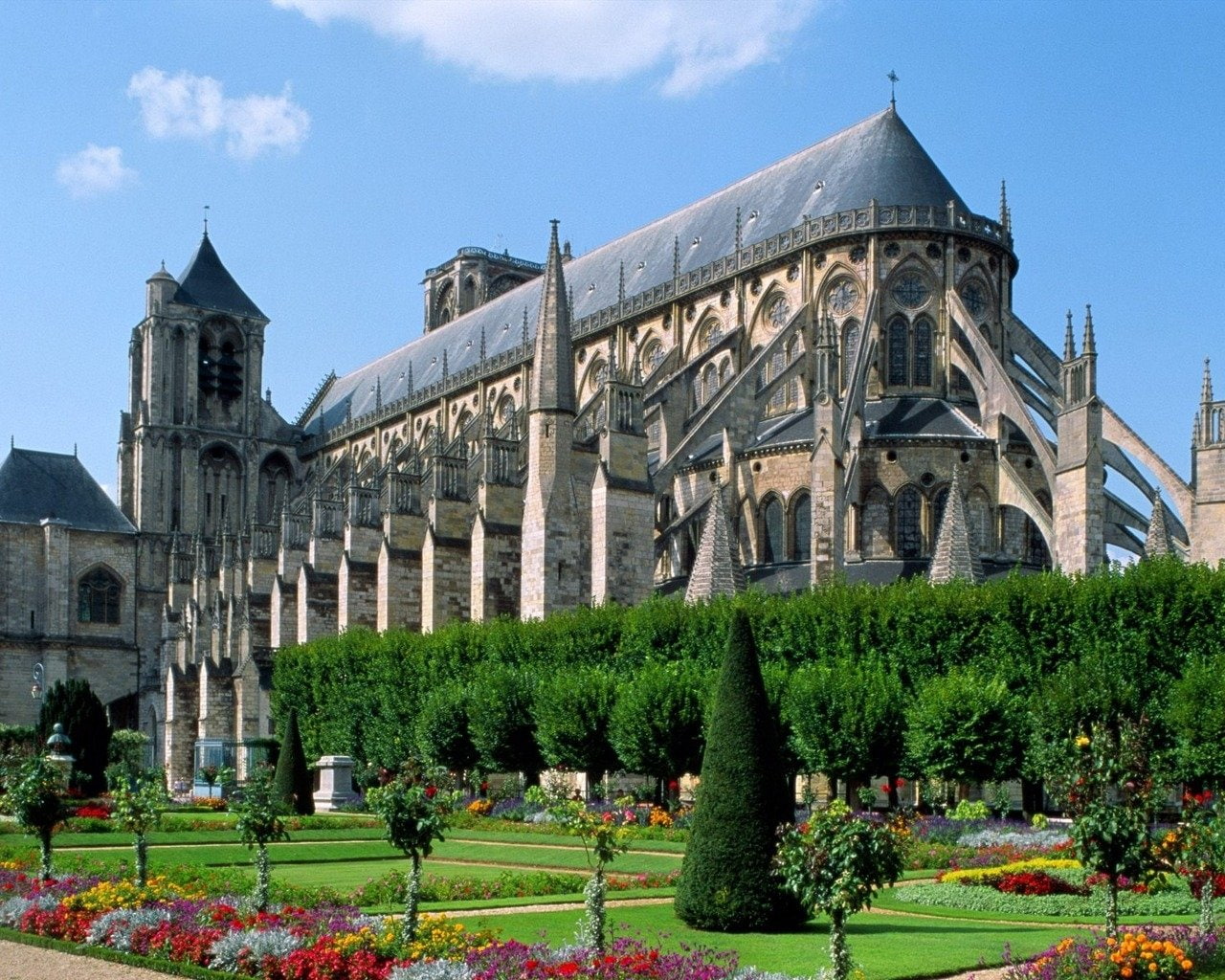 Toulouse, Cathedrals, Cathedral, 720P, Bourges Cathedral, HD Wallpaper