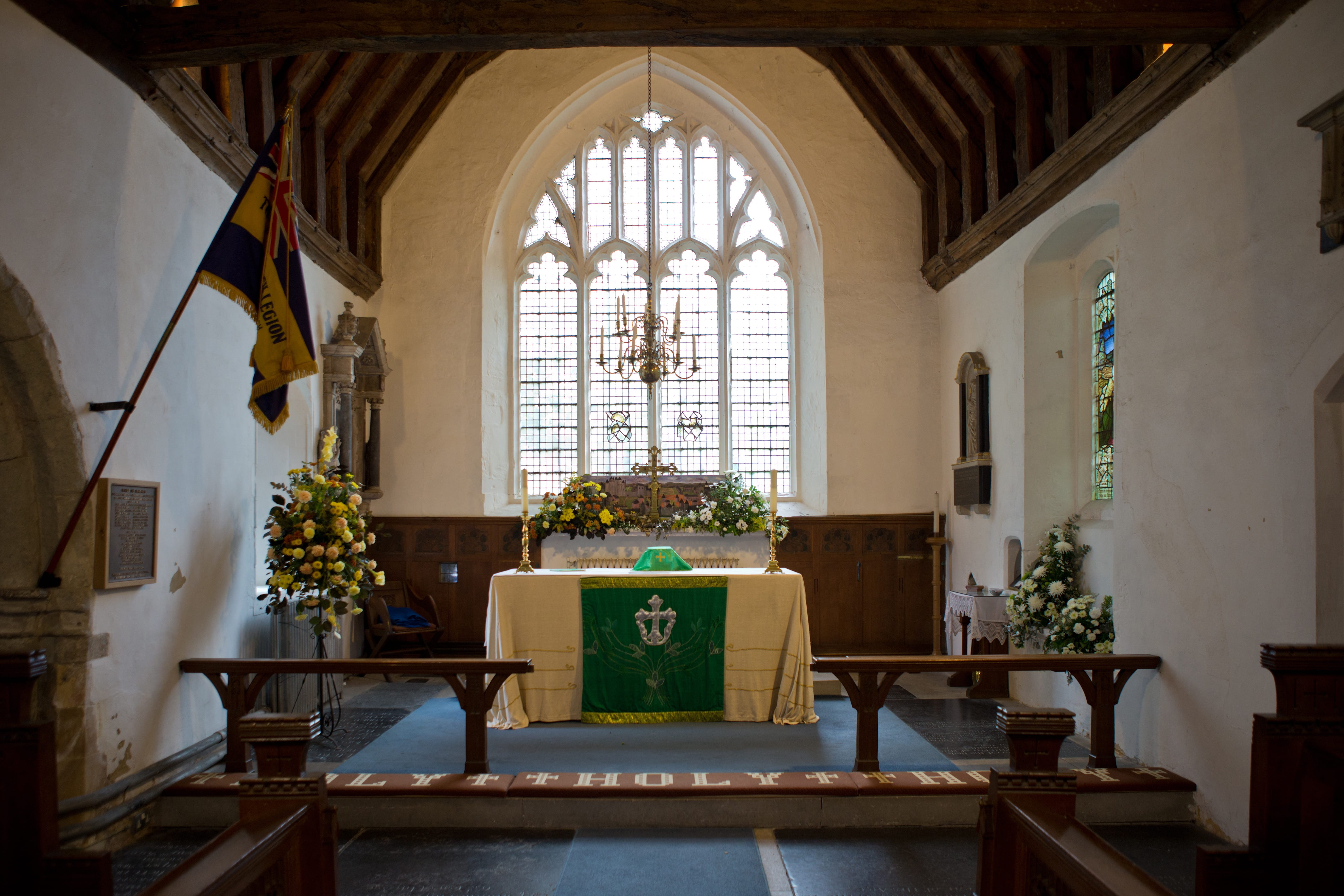 church, building, no people, belief, arch, place of worship, spirituality, altar, St Peter And St Paul, window, ceiling, village church, seat, built structure, HD Wallpaper