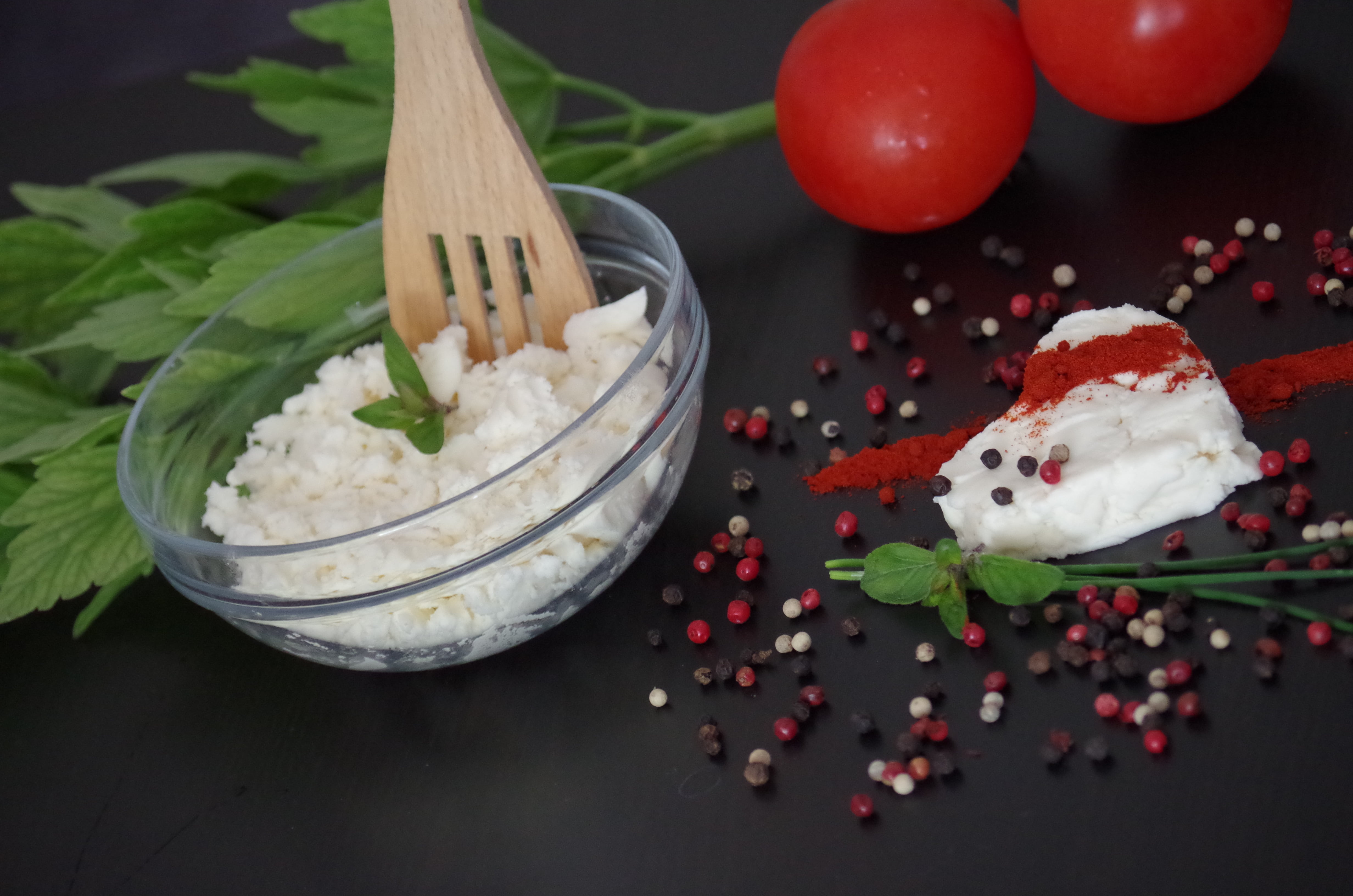 eating utensil, yogurt, spoon, sheep cheese, ready-to-eat, temptation, sweet food, cheese, freshness, indoors, still life, food and drink, food, leaf, slovak, HD Wallpaper
