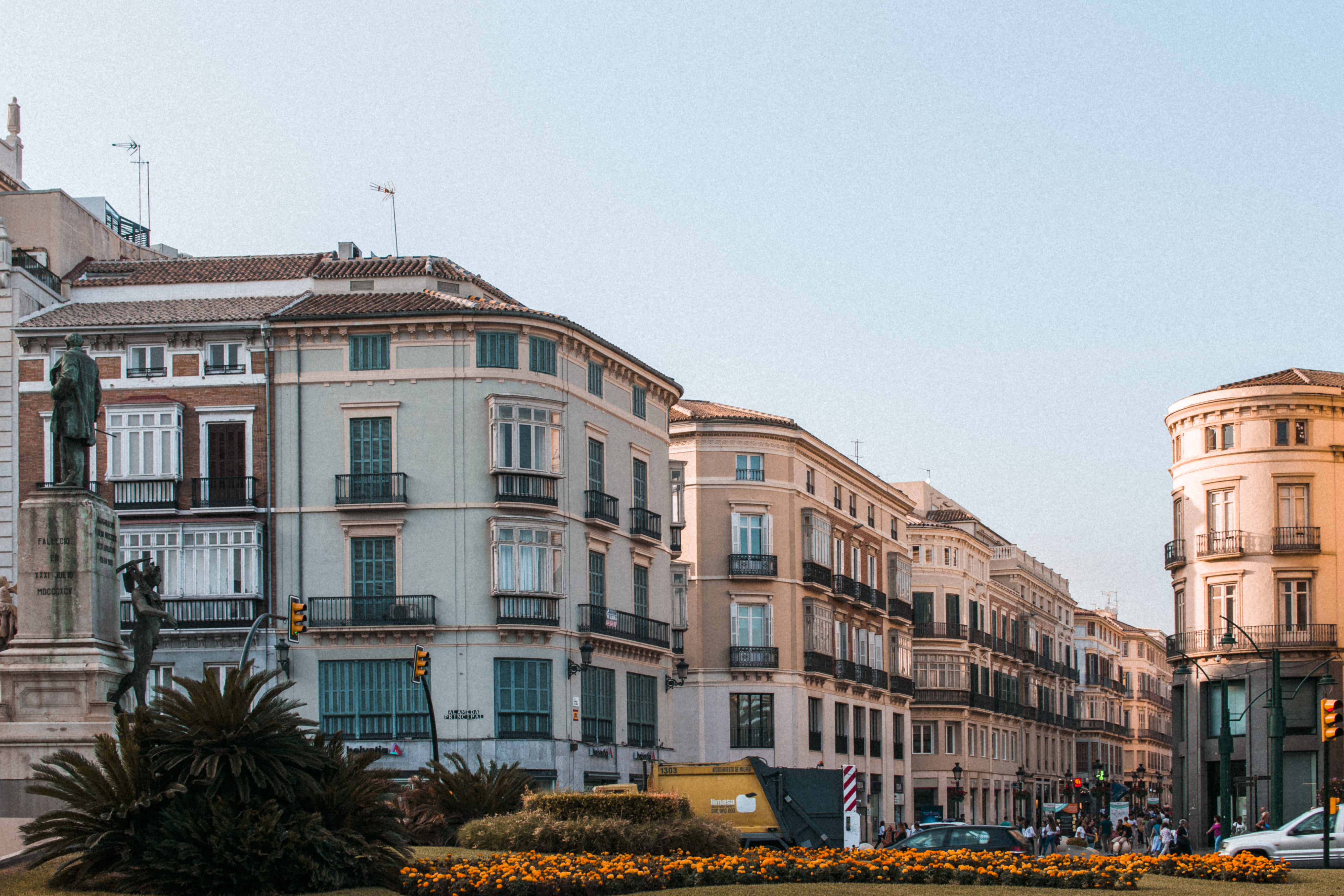 balcony, architecture, house, clear sky, buildings, street, vacation, car, daylight, center, urban, residential district, building story, apartment, no people, HD Wallpaper