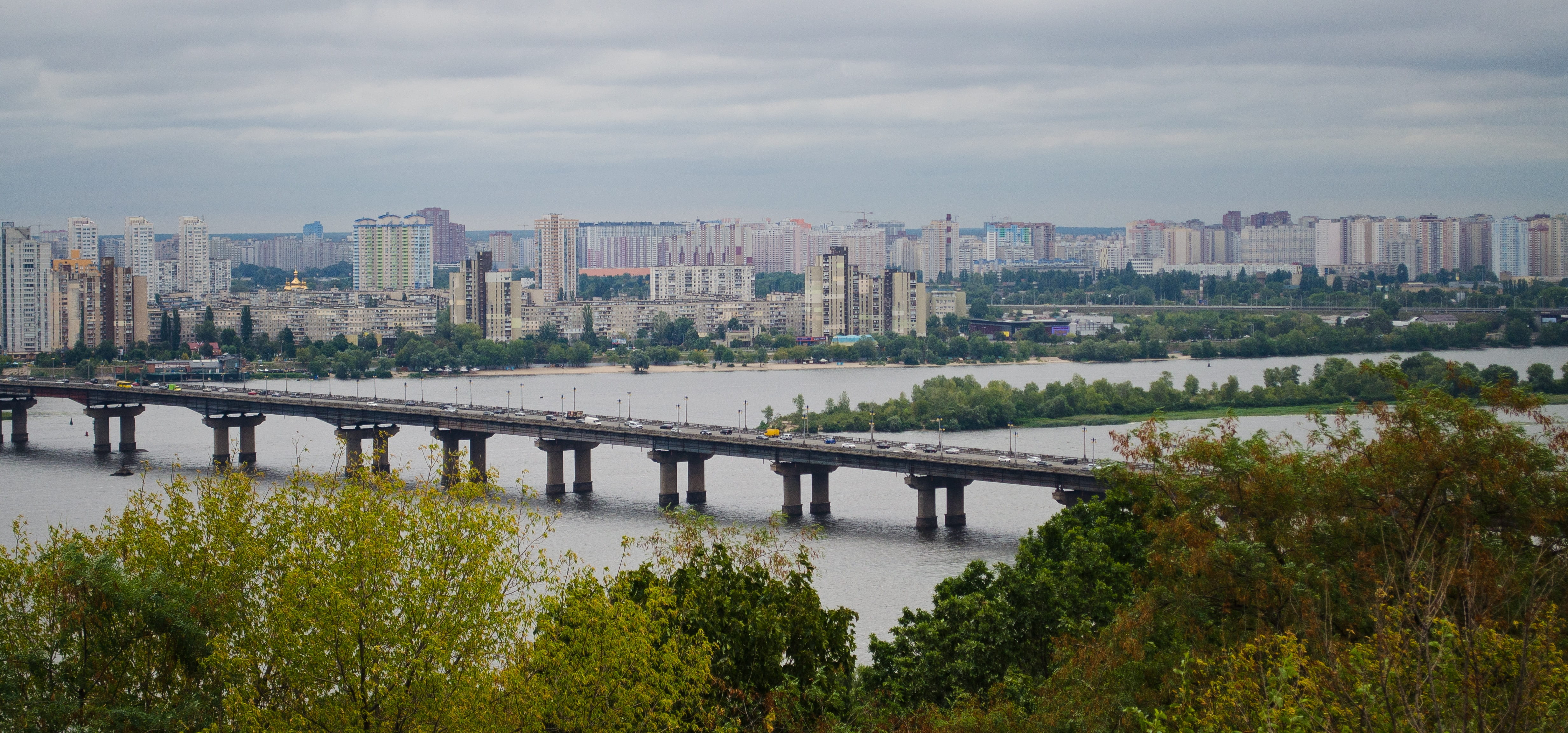 cityscape, building exterior, nature, travel, skyscraper, 4K, architecture, built structure, transportation, ukraine, city, outdoors, bridge - man made structure, HD Wallpaper