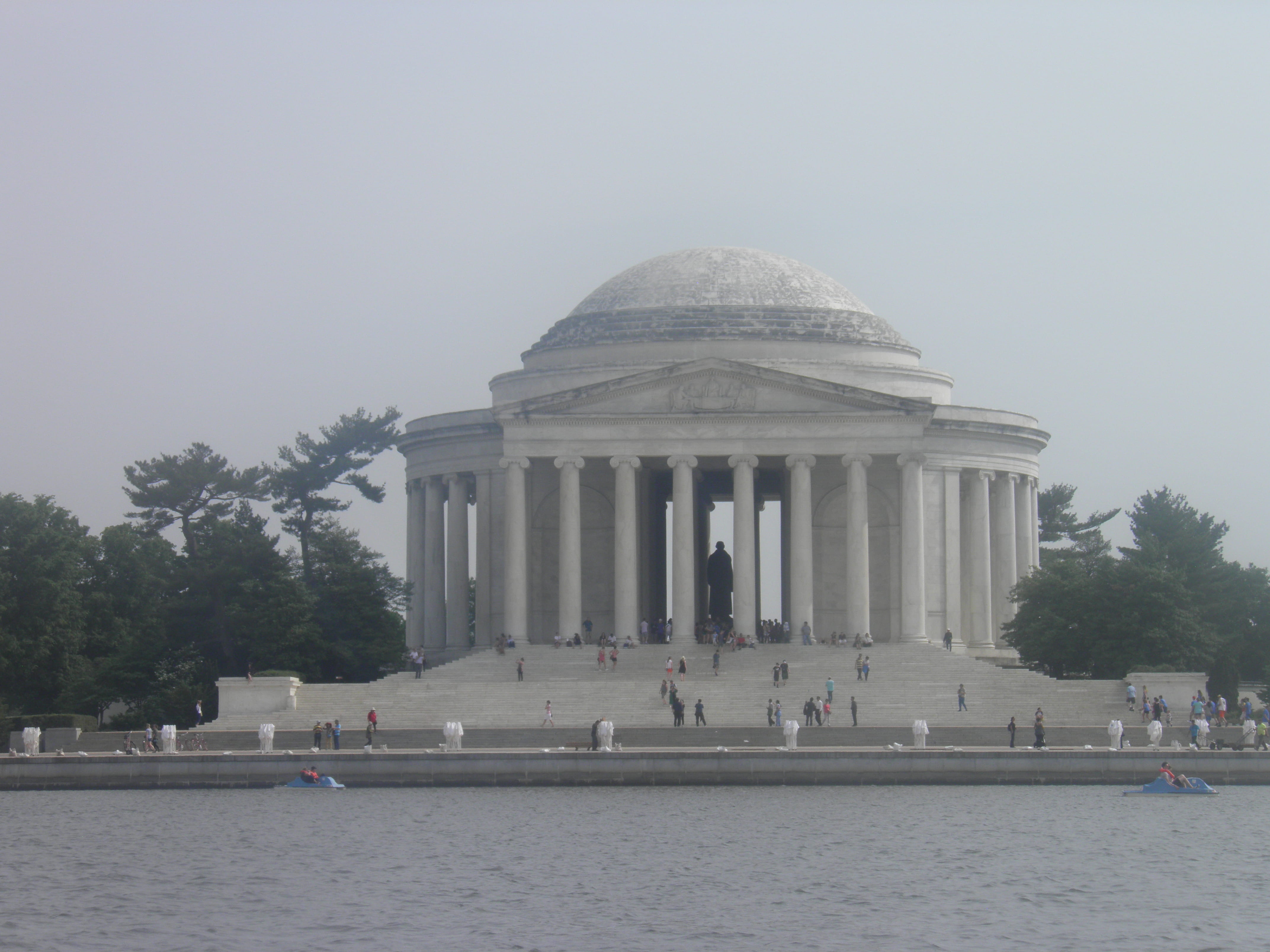 water, tourism, clear sky, sky, travel, architecture, plant, united states, group of people, tidal basin, travel destinations, day, waterfront, history, HD Wallpaper