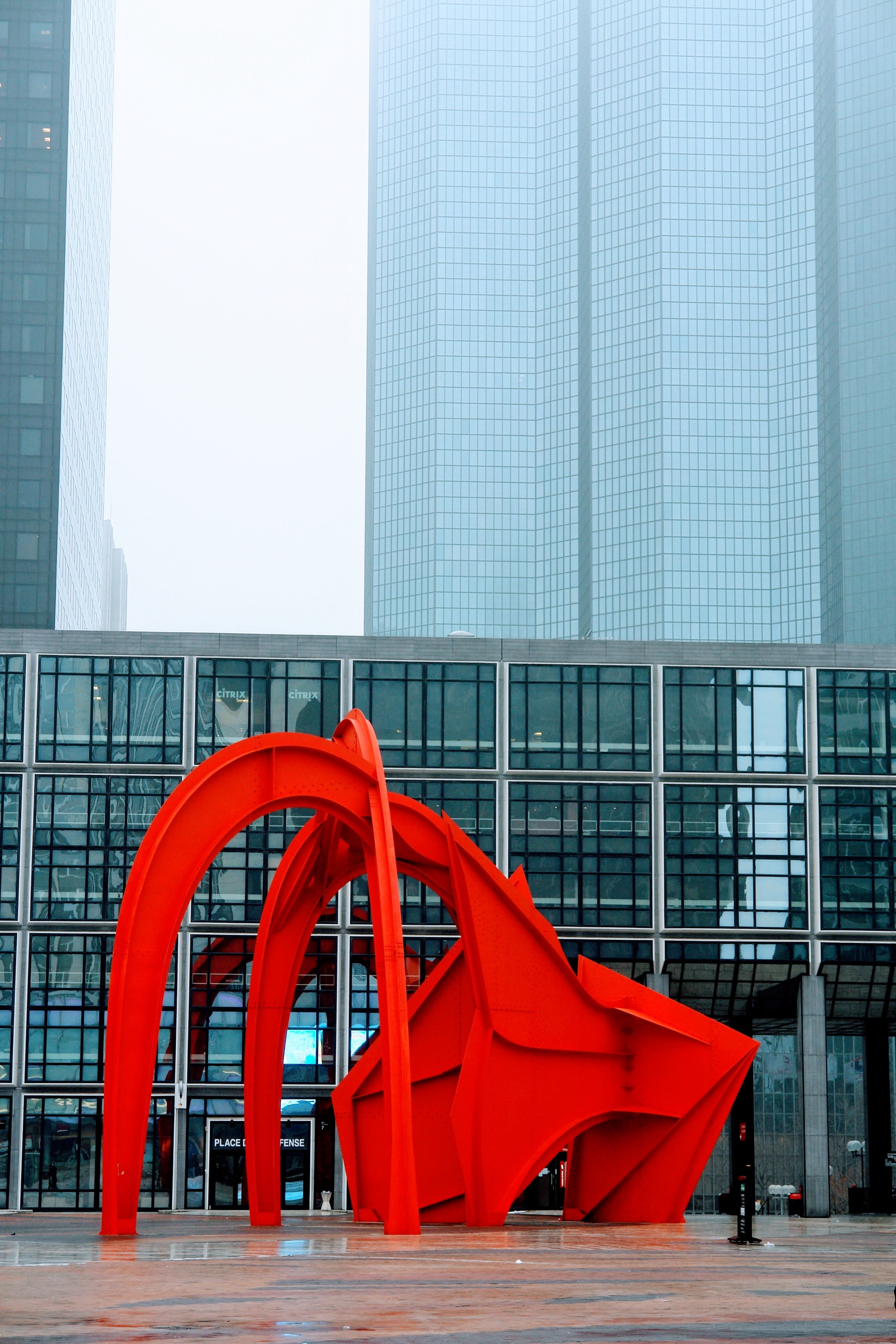 no people, modern, day, france, skyscraper, glass - material, business, city, architecture, window, concrete, alloy, la defense, building, office building exterior, Phone HD Wallpaper