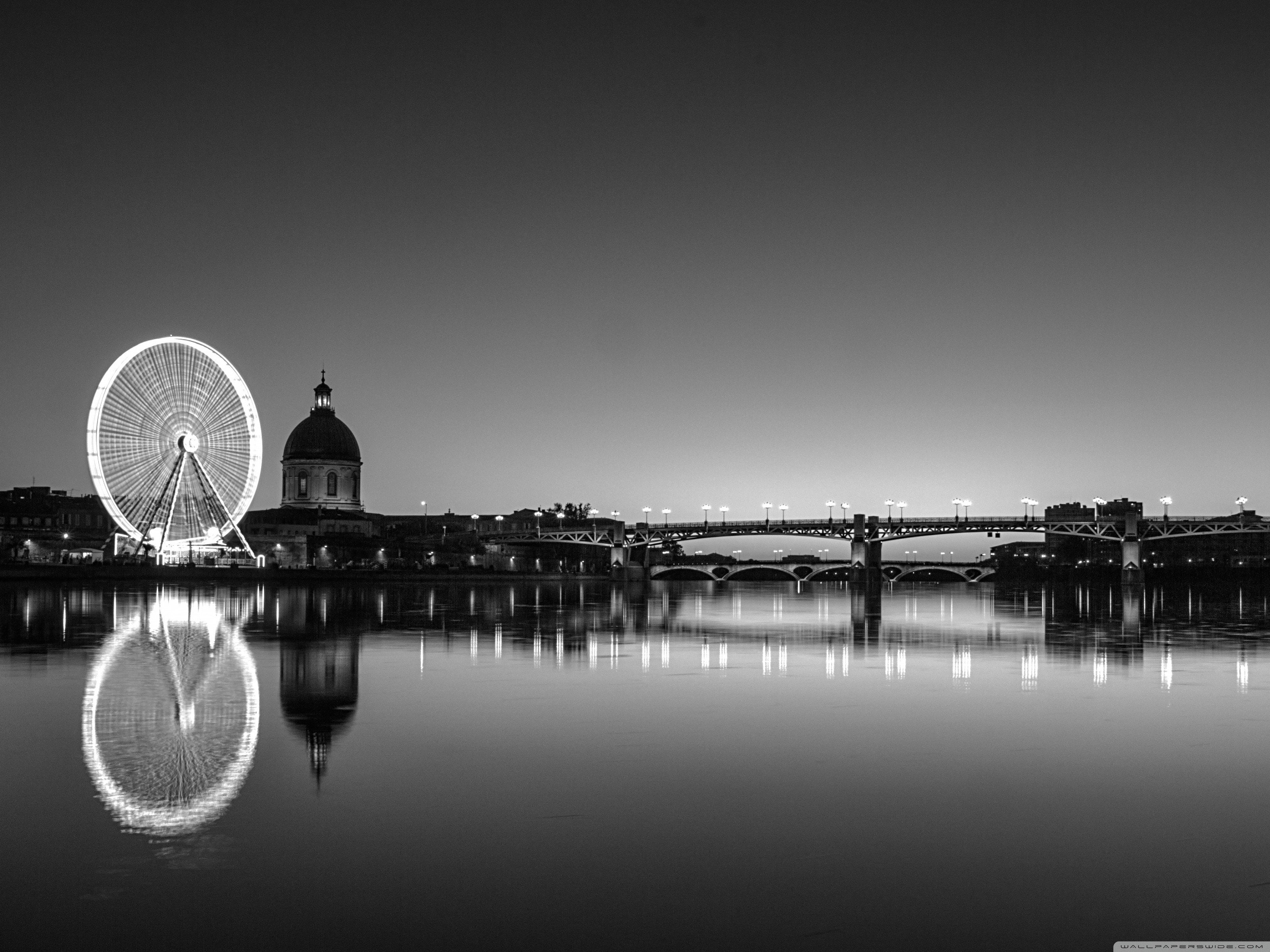 Toulouse, France, Garonne, Pierre, 2K, Pont Saint, HD Wallpaper
