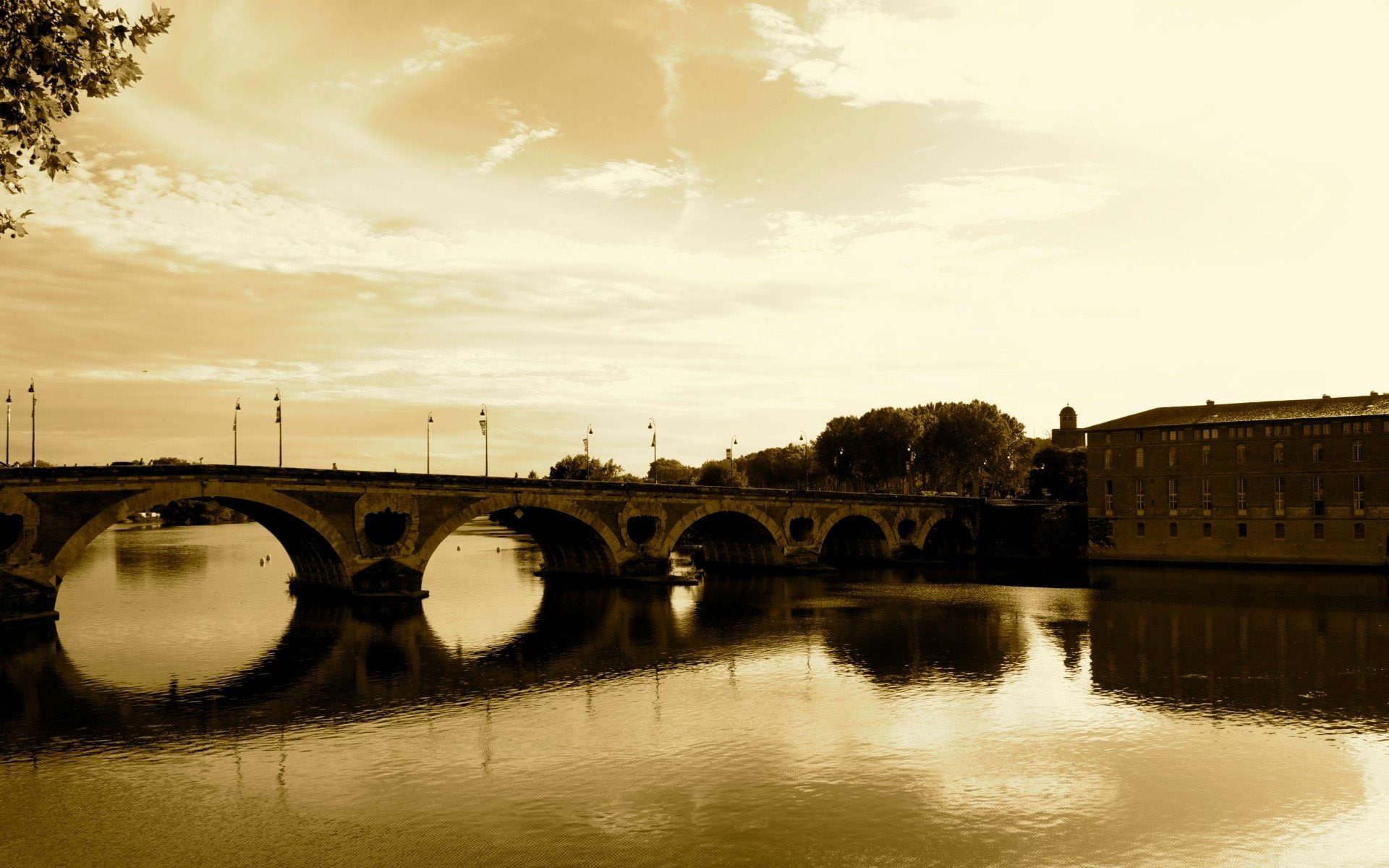 France, Toulouse, 1080P, Pont, Neuf, Garonne, HD Wallpaper