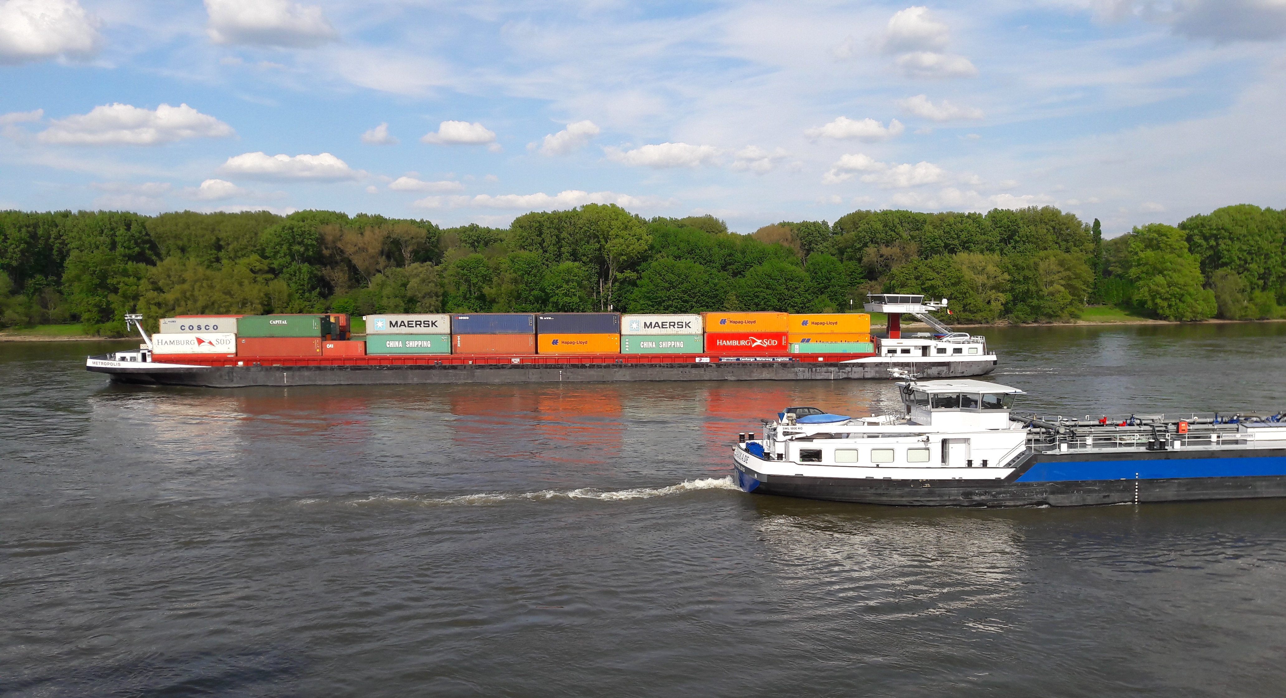 transportation, rhine, harbor, shipping, passenger craft, sea, no people, bonn, container ship, nautical Vessel, transport, ship, nature, craft, mode of Transport, HD Wallpaper